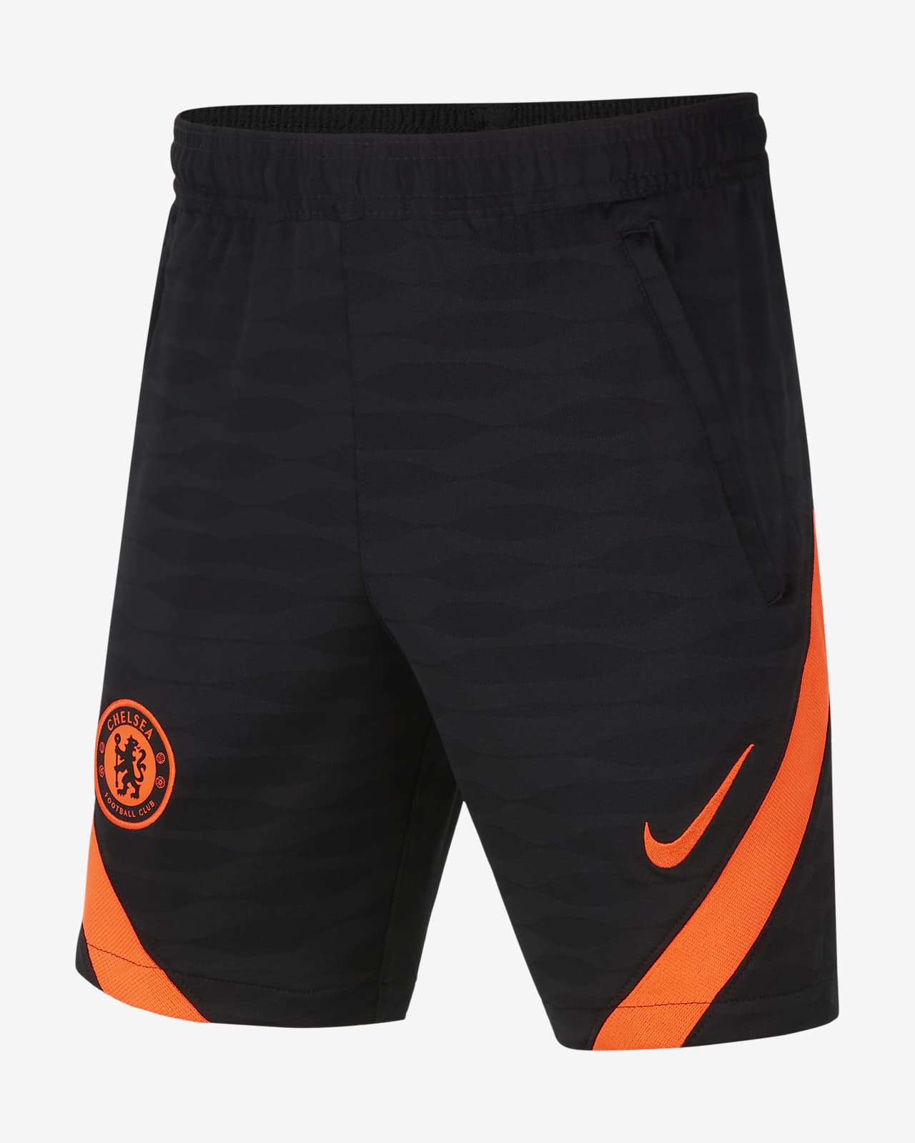Chelsea F.C. Strike Older Kids' Nike Dri-FIT Knit Football Shorts