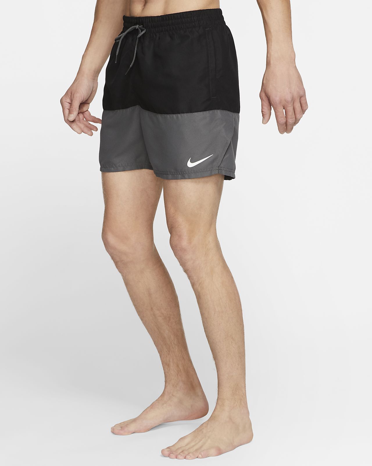 nike grey swim shorts