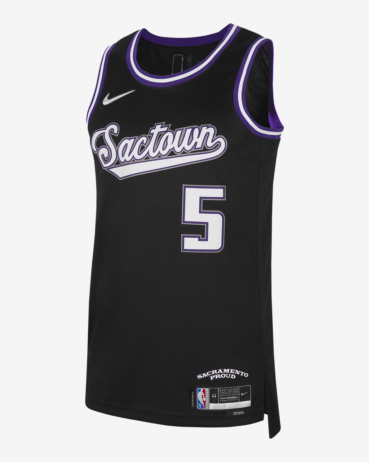 Sacramento Kings City Edition Nike Dri-FIT NBA Swingman Jersey