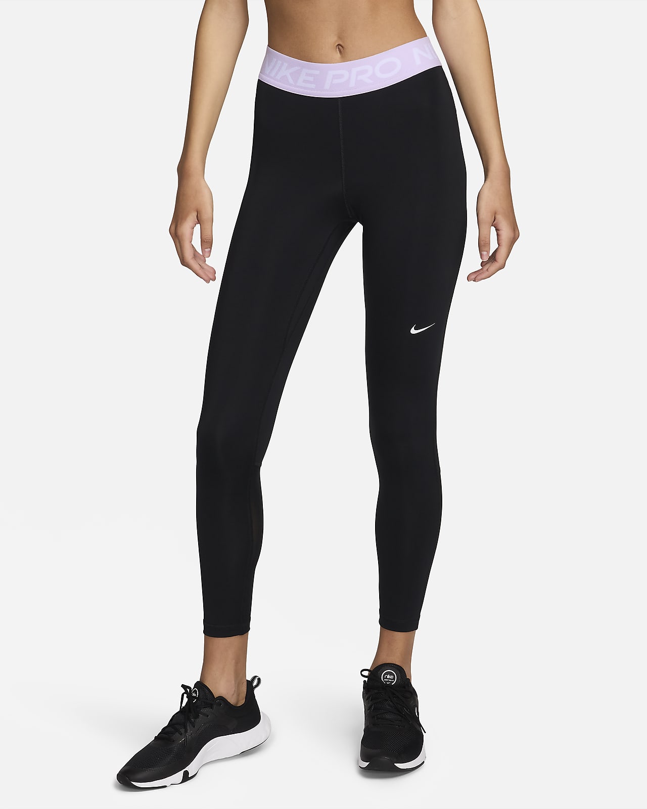 Leggings Nike Pro 365 i 7/8-längd med medelhög midja för kvinnor