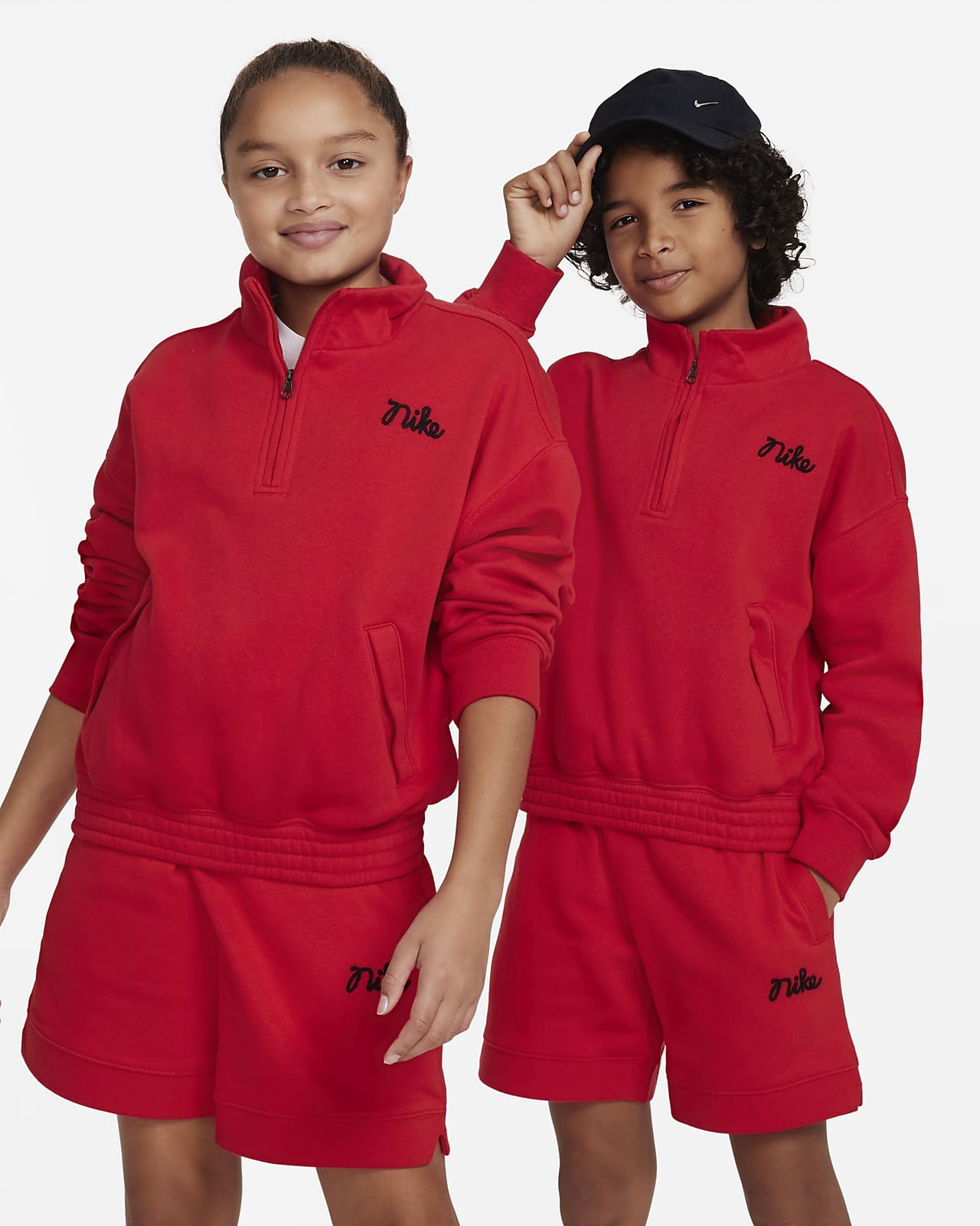 Nike Culture of Basketball Big Kids' 1/2-Zip Pullover