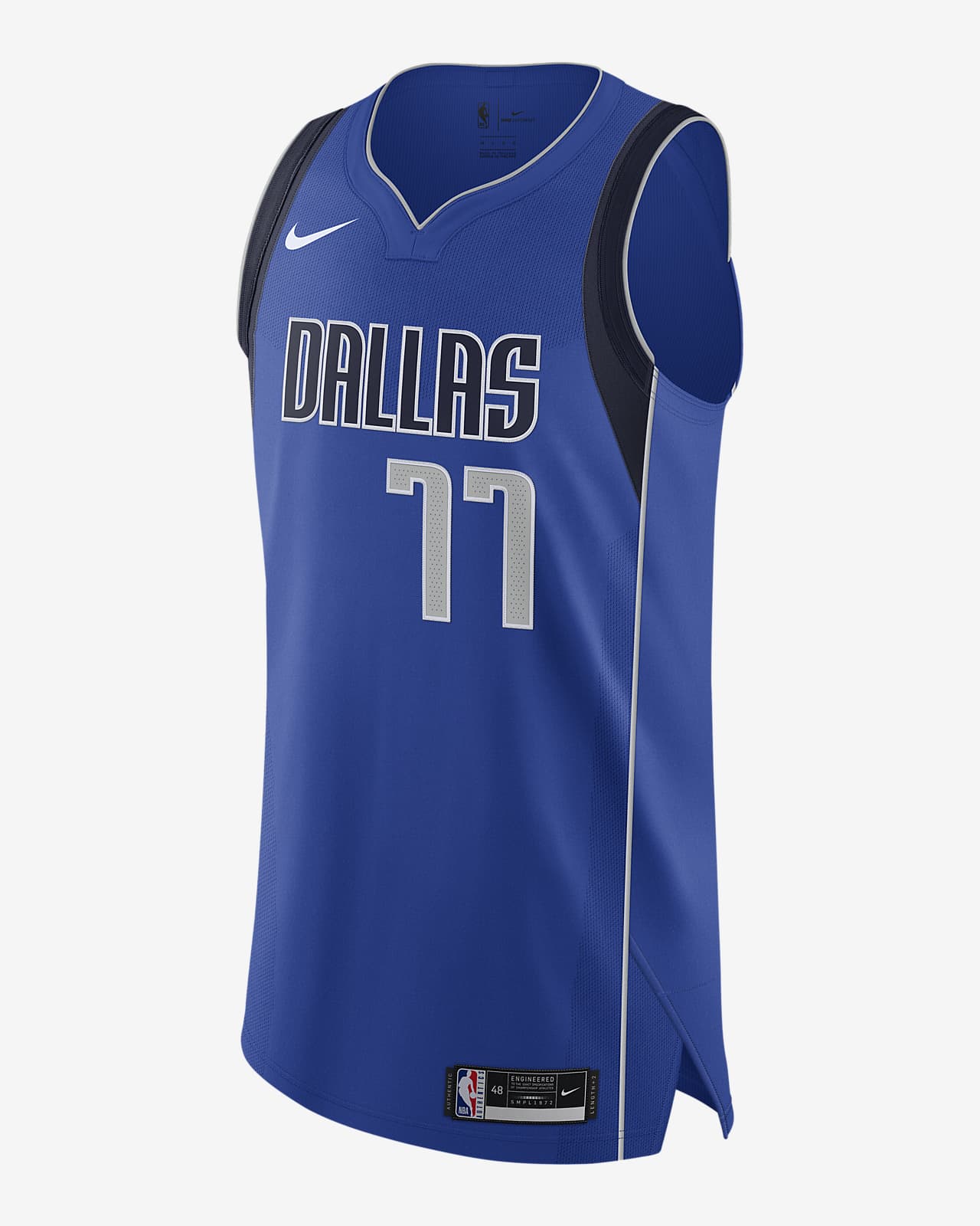 Jersey Nike de la NBA Authentic para hombre Luka Doncic Mavericks Icon Edition 2020