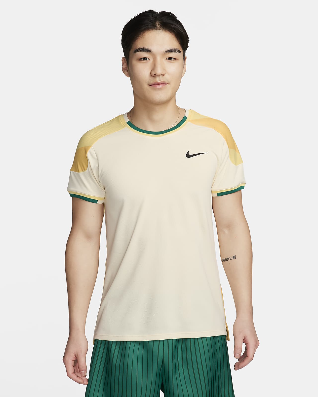 NikeCourt Slam 男款 Dri-FIT 網球上衣