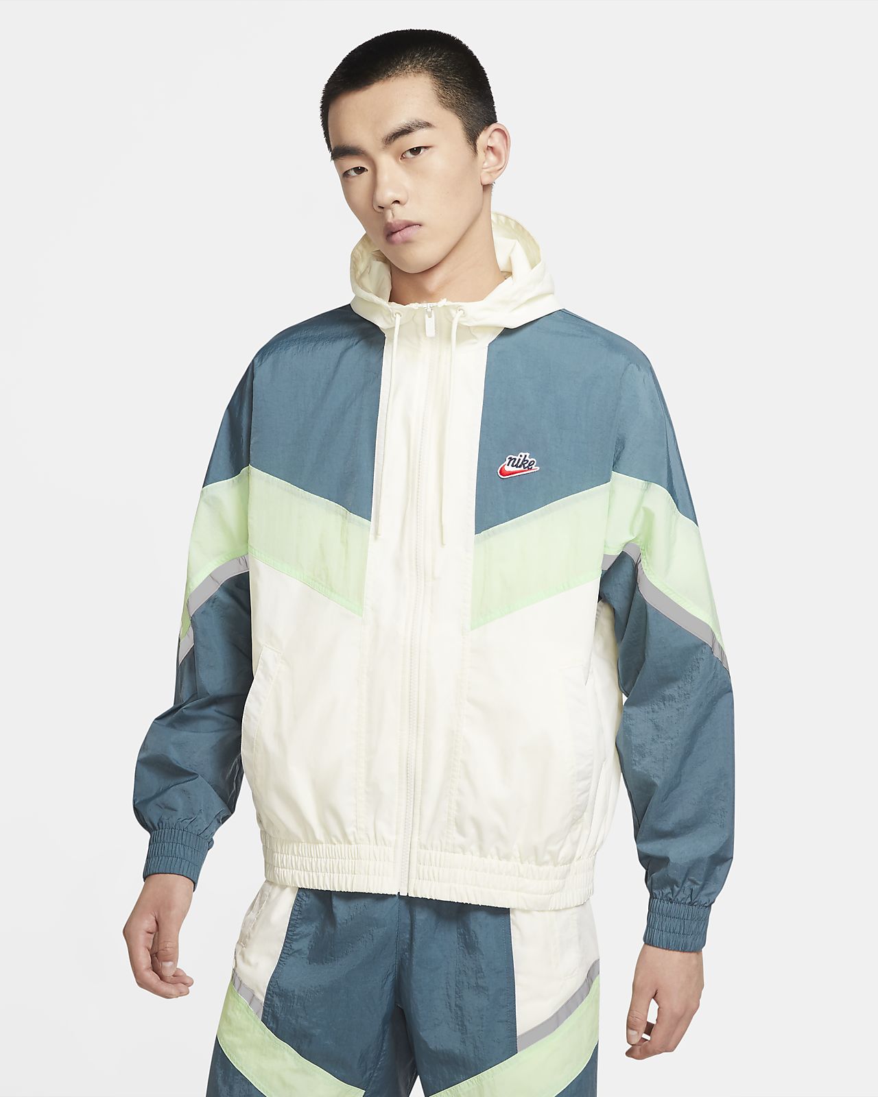 nike sportswear hooded jacket