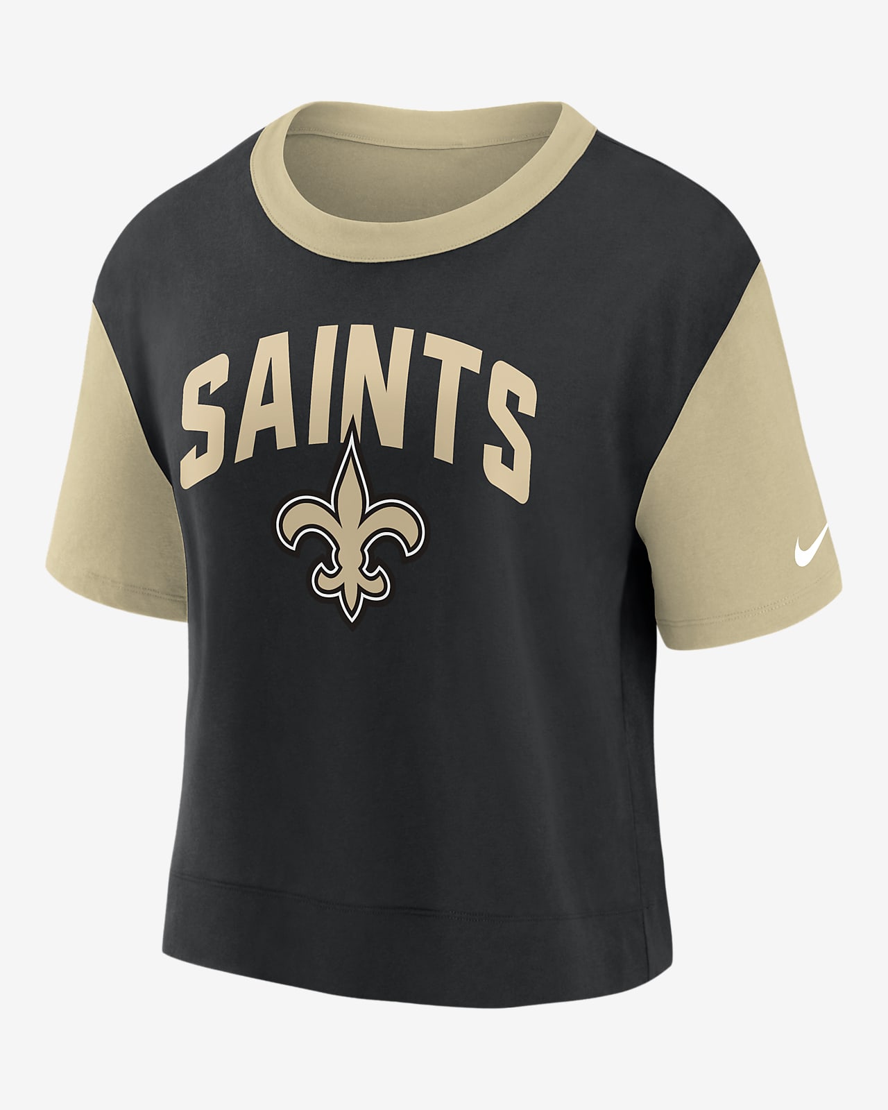 Nike Fashion (NFL New Orleans Saints) Women's High-Hip T-Shirt