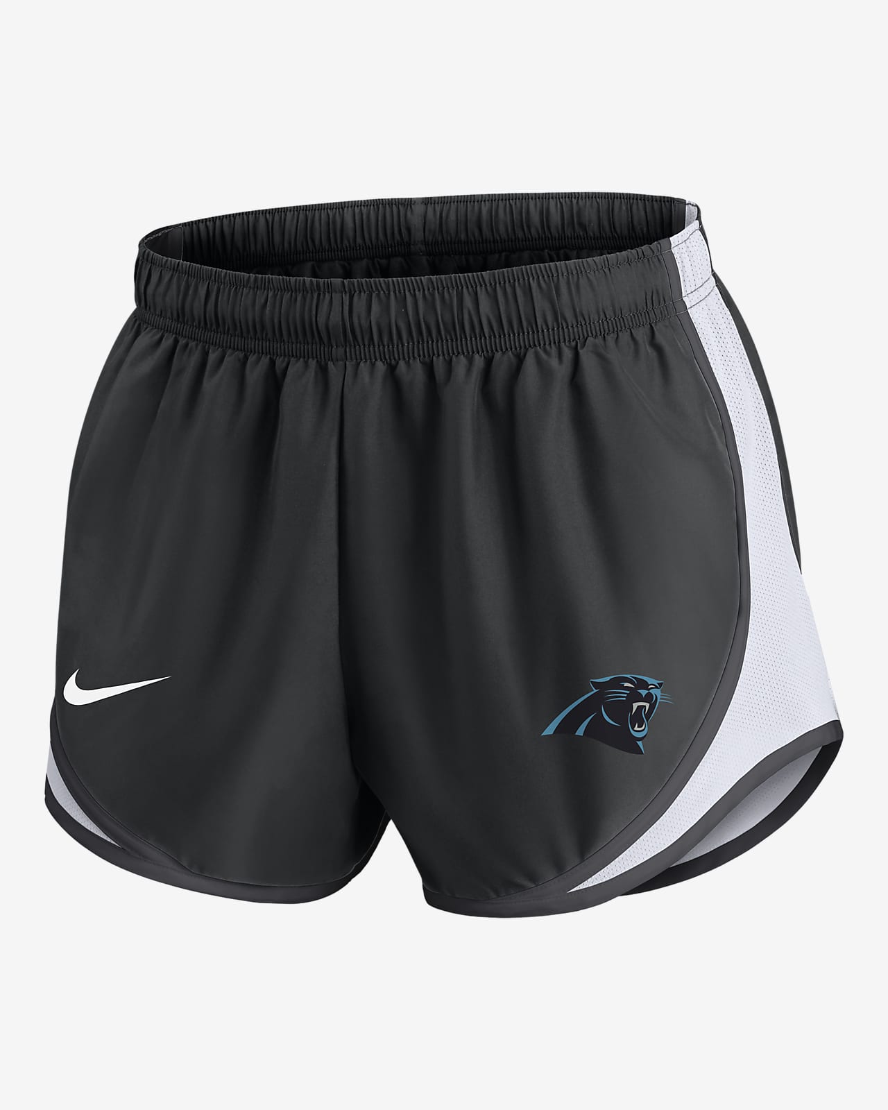 Shorts para mujer Nike Dri-FIT Tempo (NFL Carolina Panthers)
