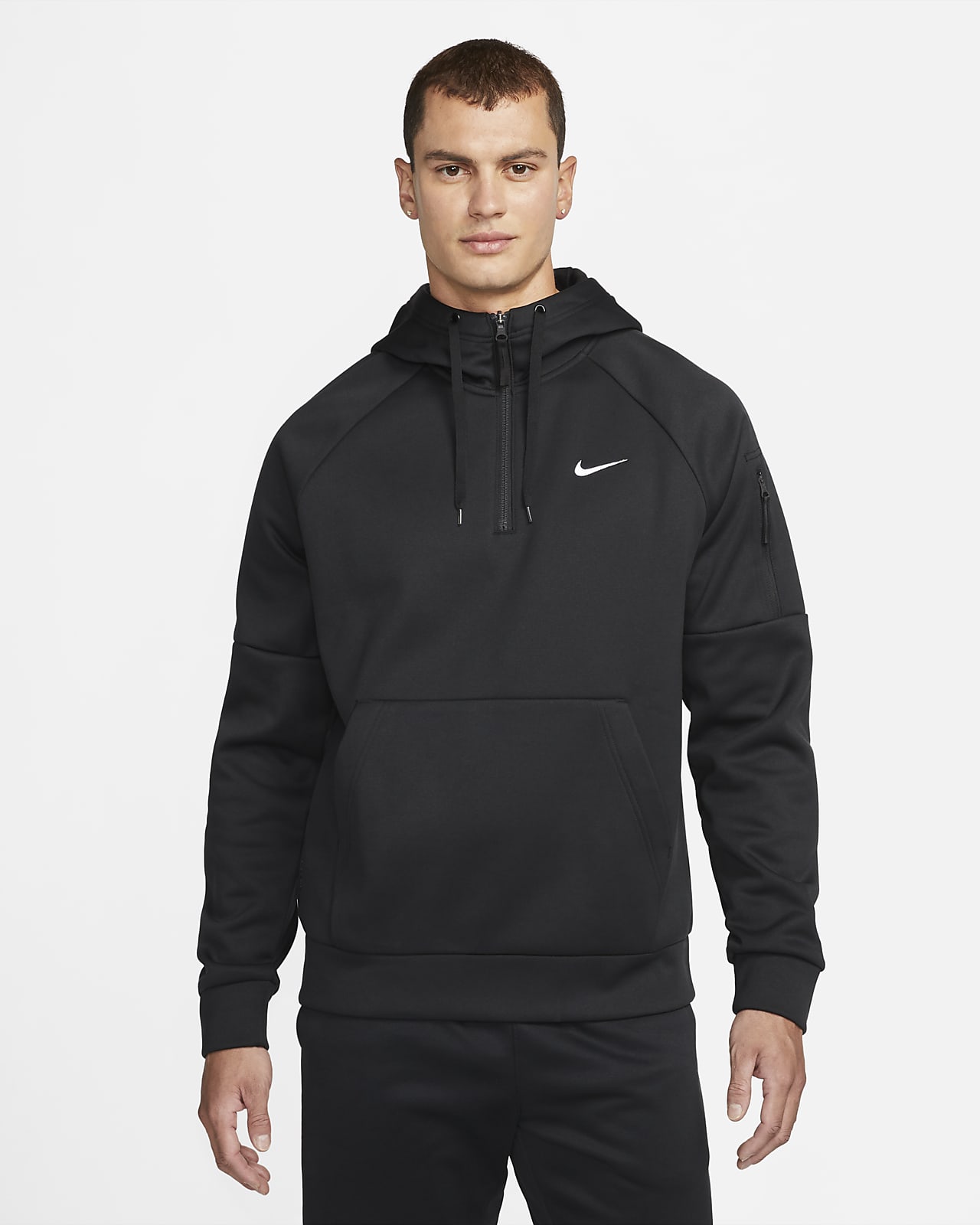 Nike Therma-FIT Men's 1/4-Zip Fitness Hoodie. Nike SA