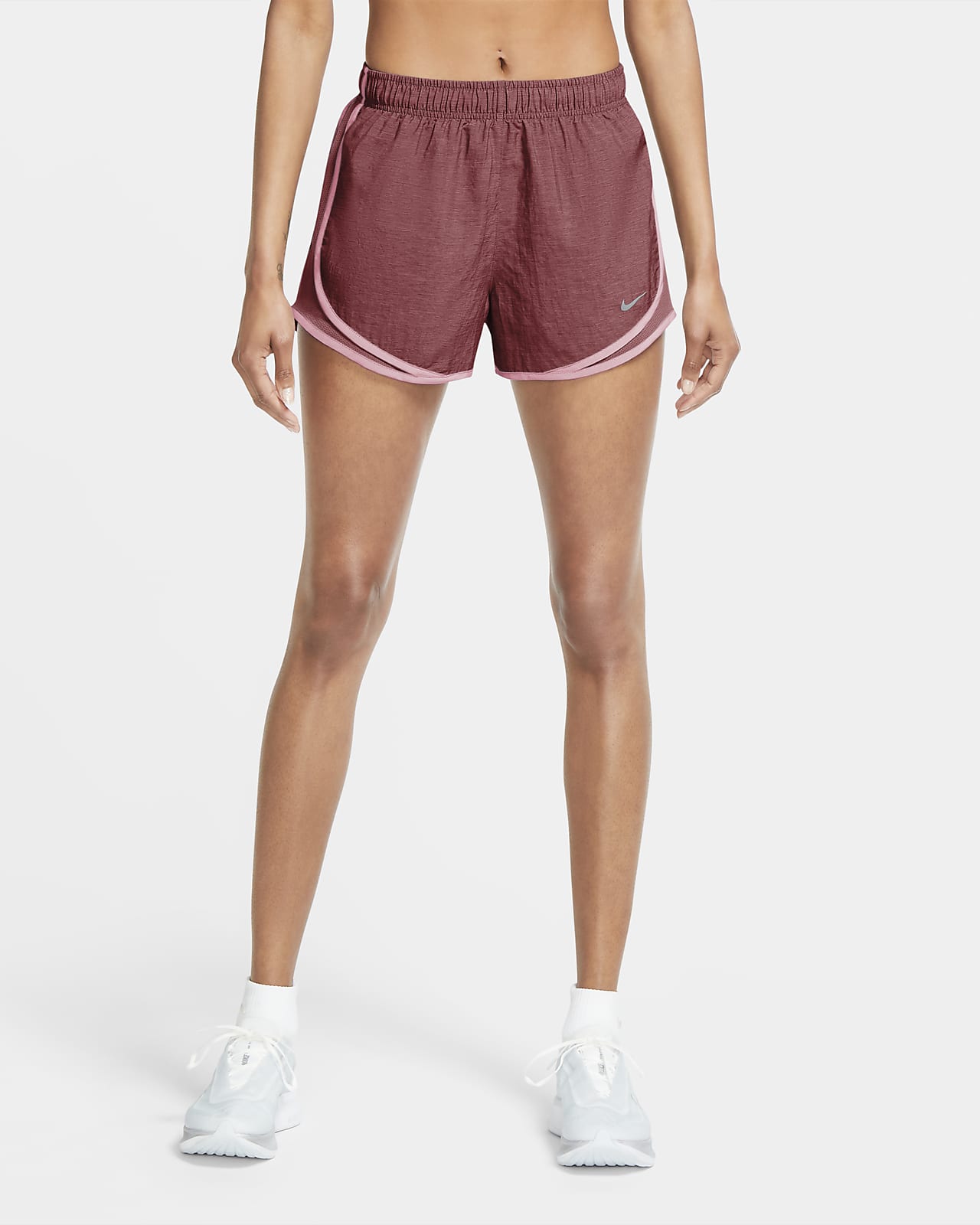 Nike Tempo Women's Heathered Running Shorts.