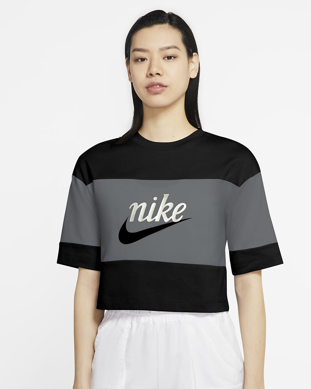 nike short sleeve varsity dress