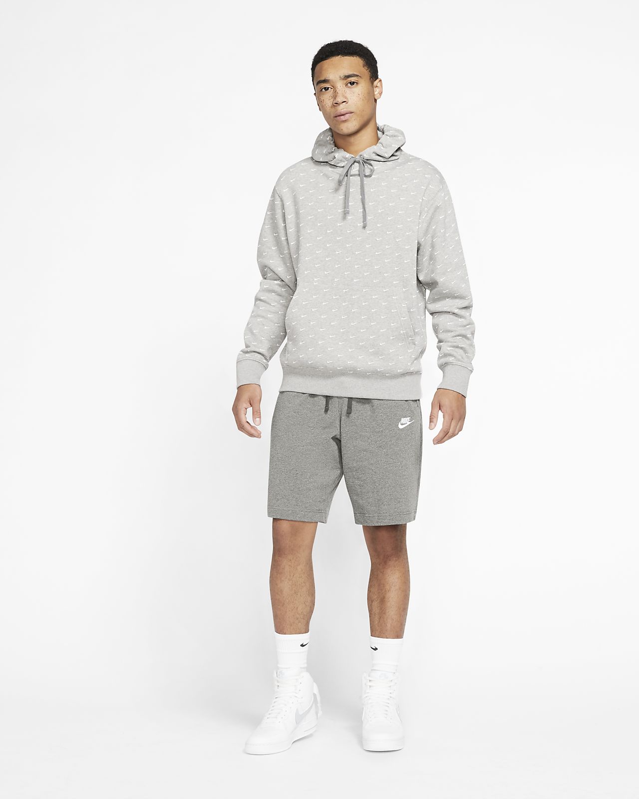 nike men's club fleece shorts