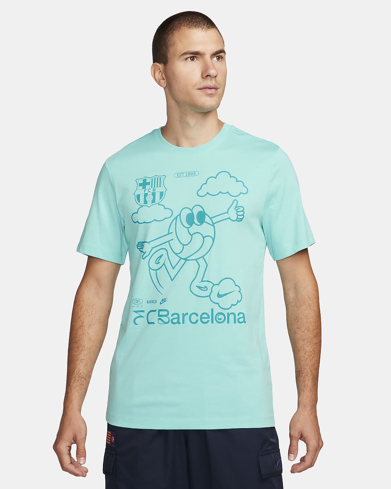 FC Barcelona Men's Nike Air Soccer T-Shirt