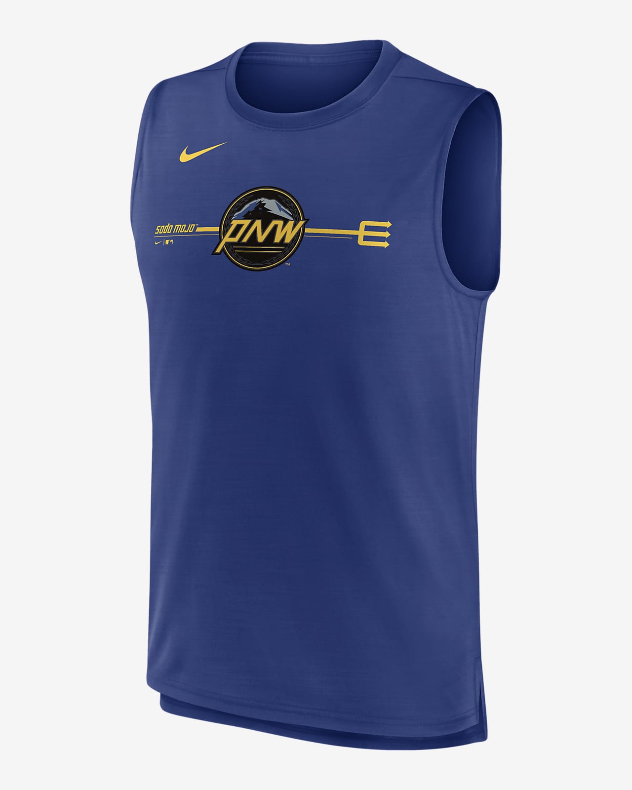 Nike Breathe City Connect (MLB Seattle Mariners) Men's Muscle Tank