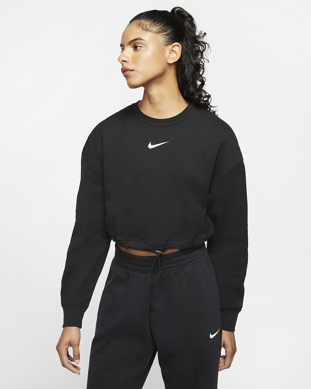nike french terry crew