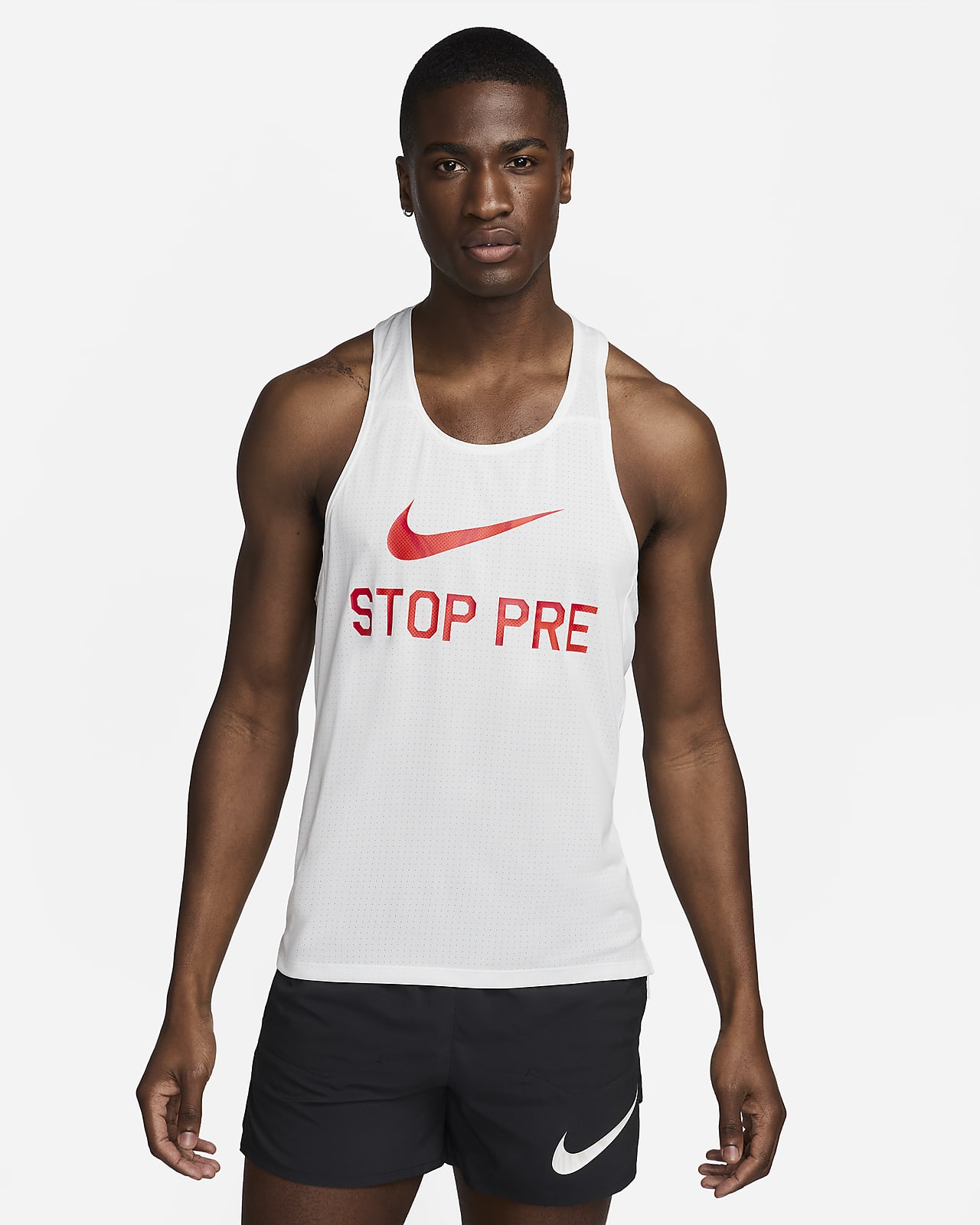 Męska koszulka bez rękawów do biegania Nike Fast Run Energy