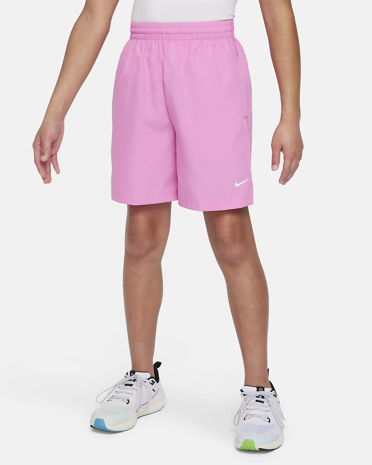 Shorts de entrenamiento Dri-FIT para niño talla grande Nike Multi