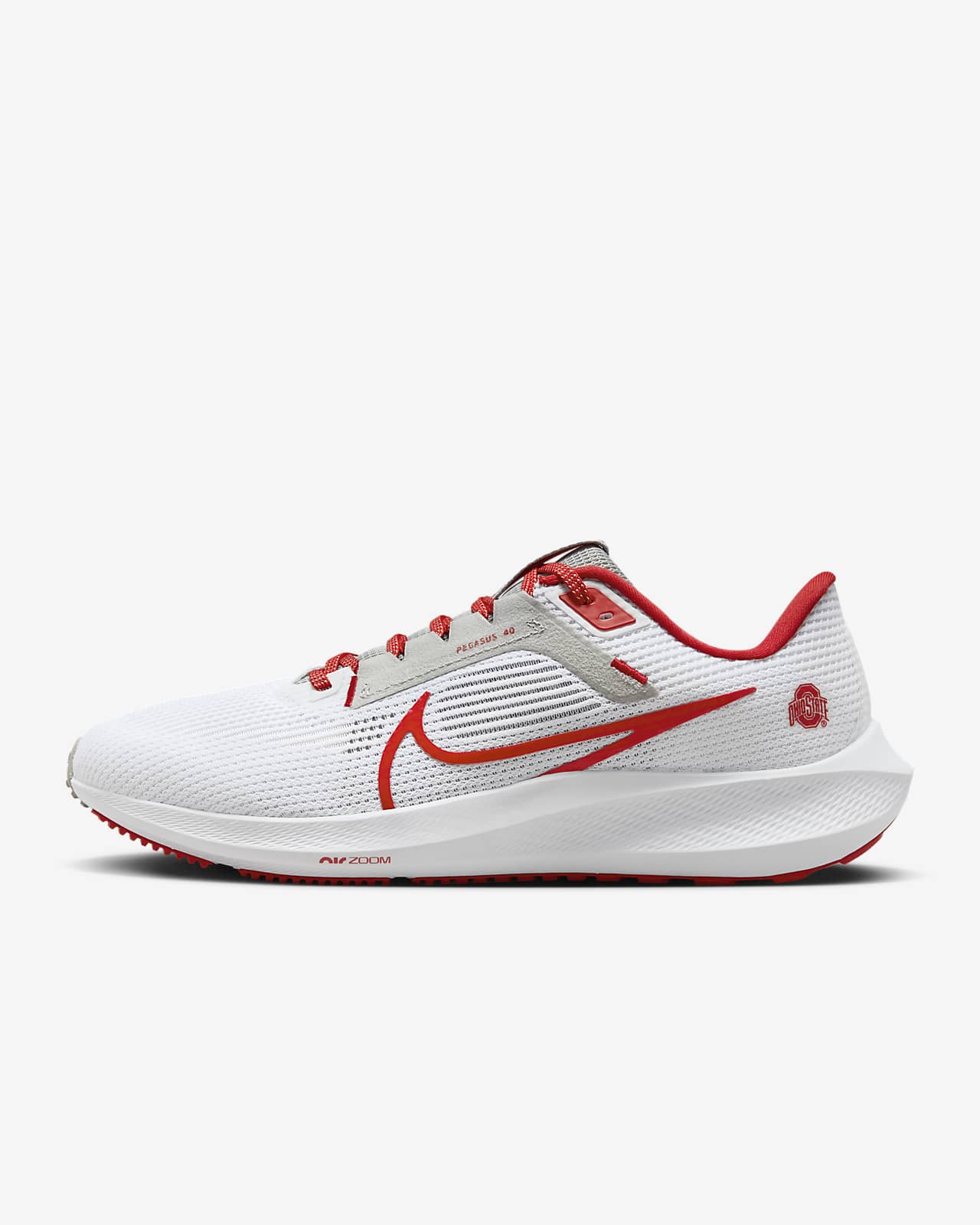 Nike Pegasus 40 (Ohio State) Men's Road Running Shoes