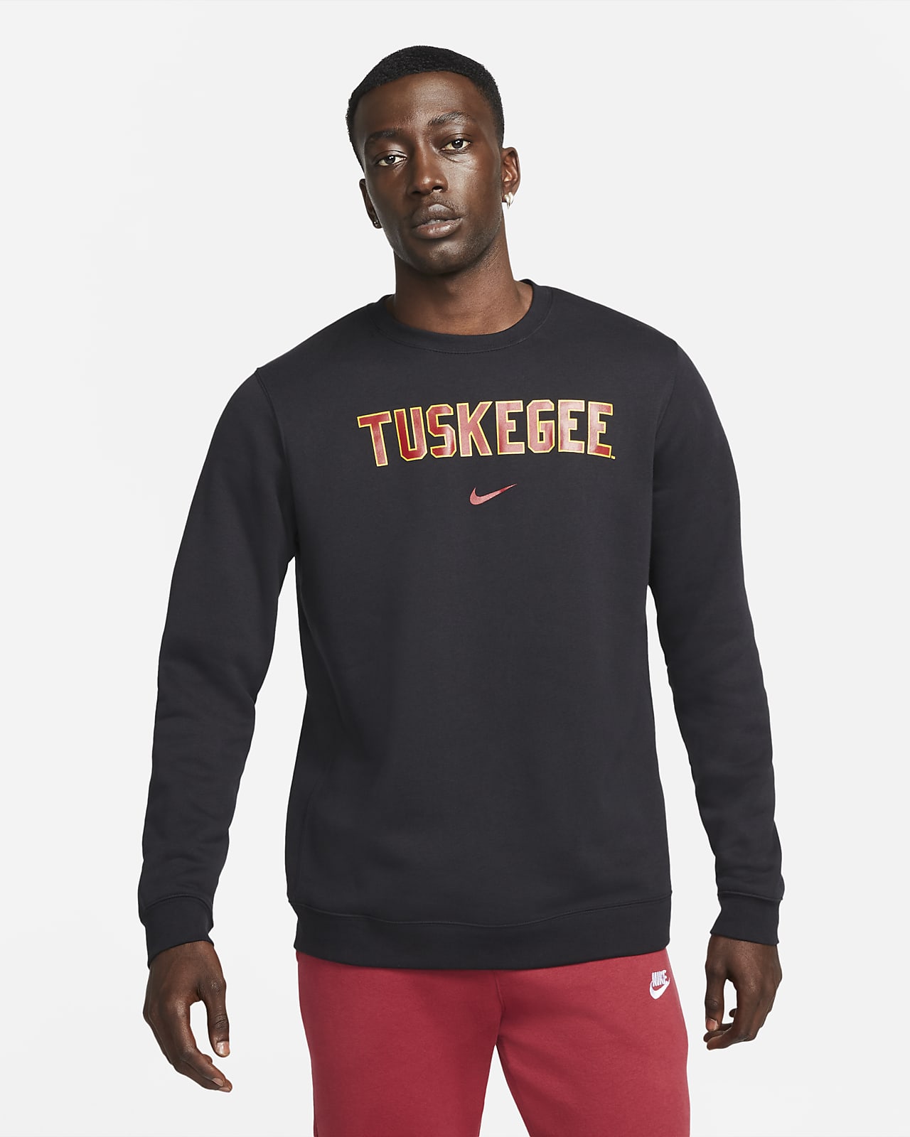 Nike College Club Fleece (Tuskegee) Crew Sweatshirt