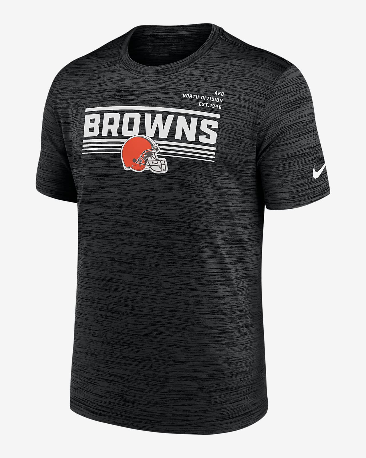 Nike Yard Line Velocity (NFL Cleveland Browns) Men's T-Shirt