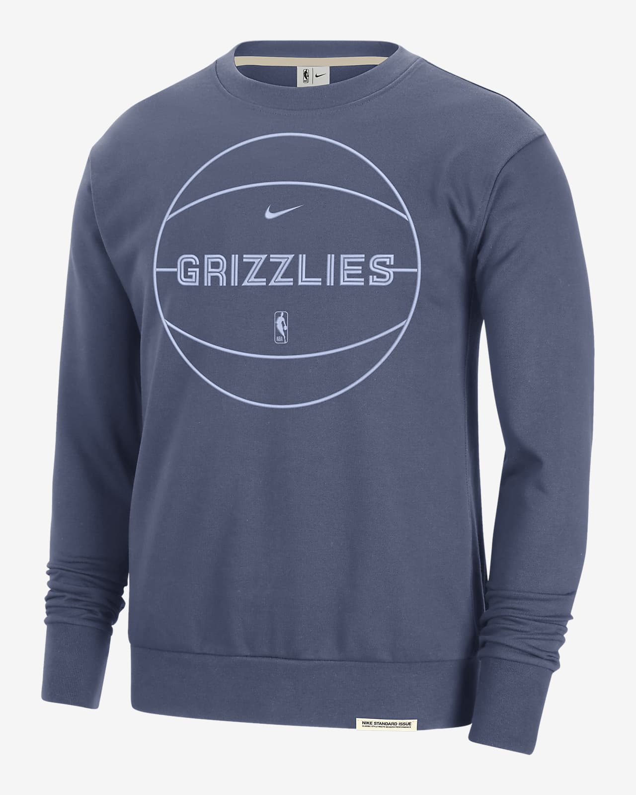 Memphis Grizzlies Standard Issue Men's Nike Dri-FIT NBA Sweatshirt
