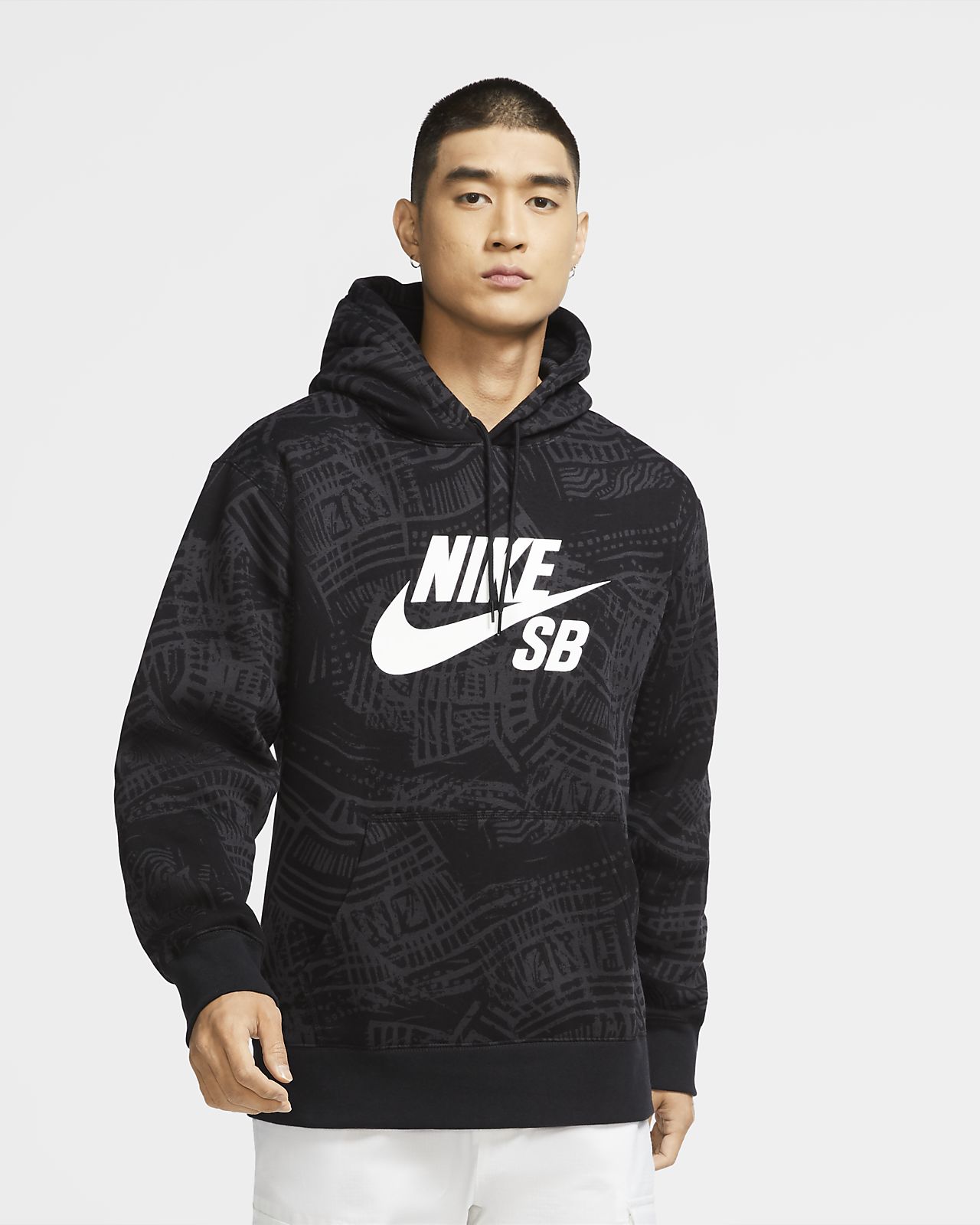 Nike SB Men's Printed Skate Hoodie. Nike GB Nike SB Men's Printed Skate Hoodie. Nike GB