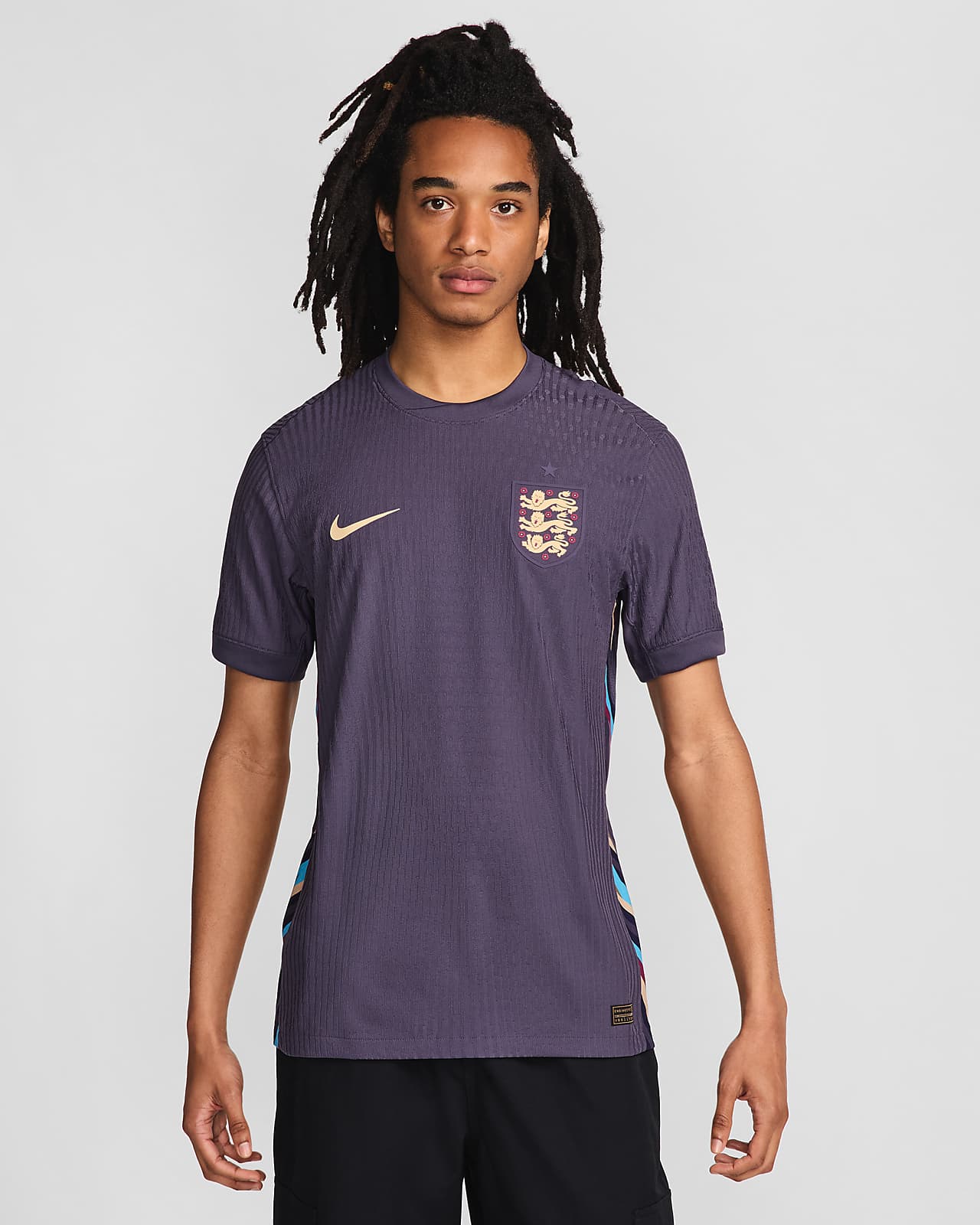England 2024/25 Match Away Nike Dri-FIT ADV Authentic-fodboldtrøje til mænd (herrehold)