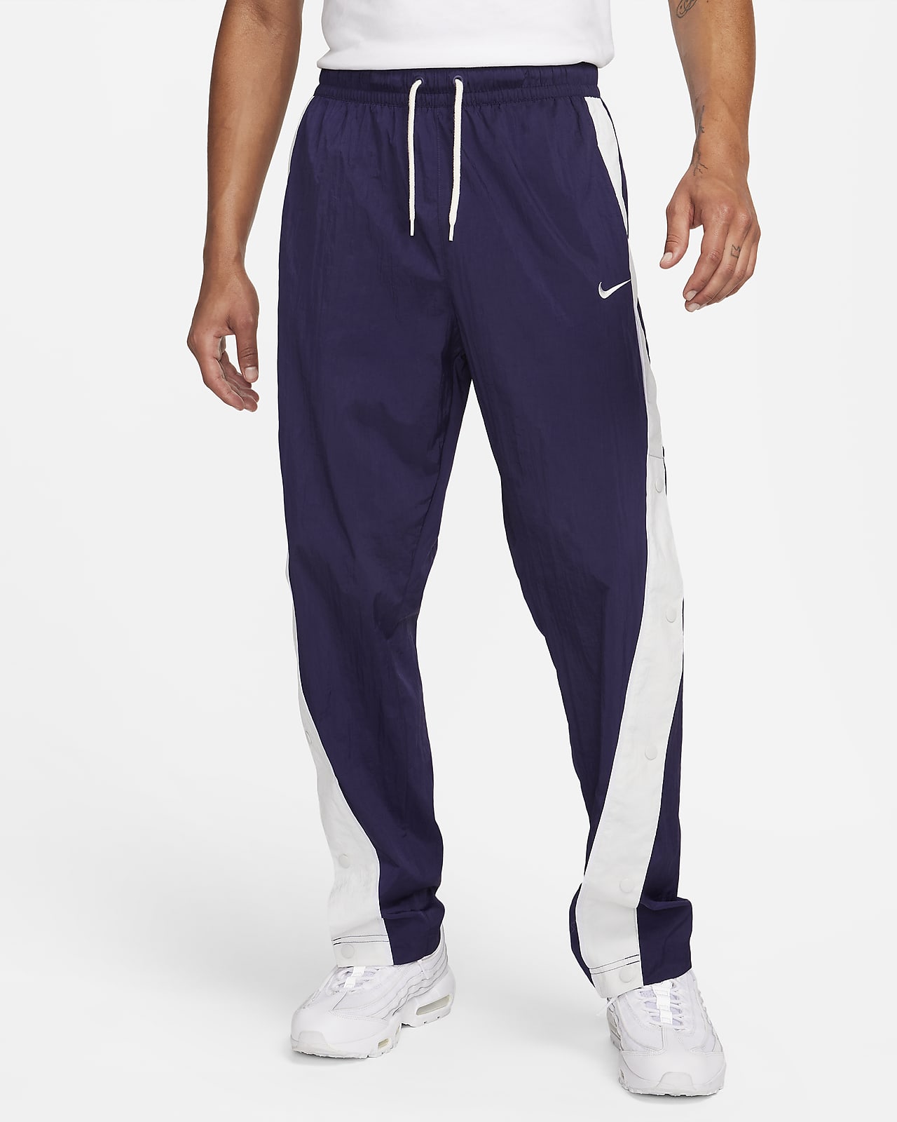 Męskie spodnie do koszykówki z tkaniny Nike