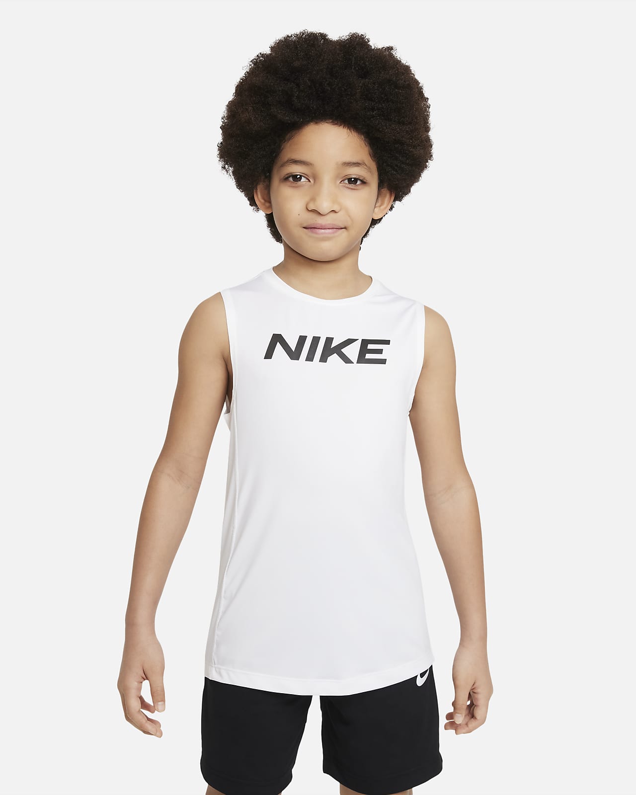 Nike Pro ärmelloses Oberteil für ältere Kinder (Jungen)
