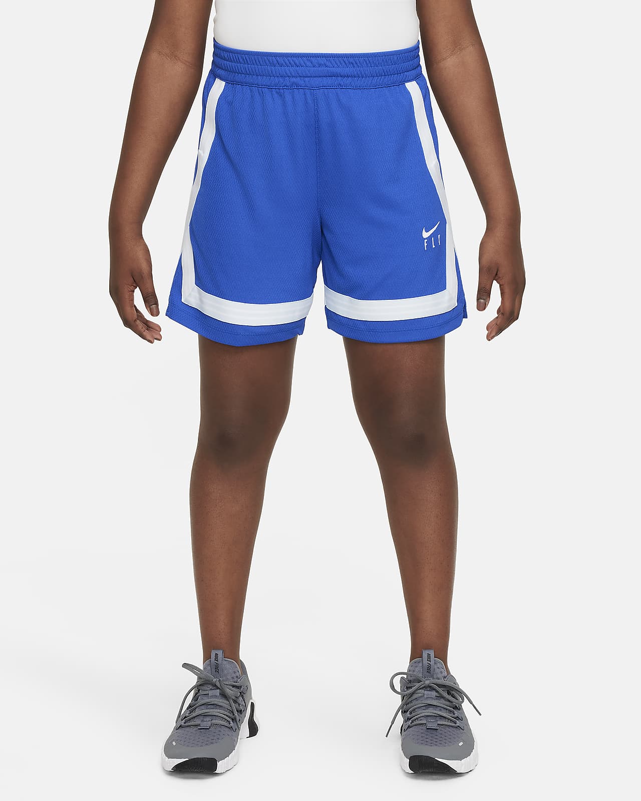 Nike Dri-FIT Fly Crossover Big Kids' (Girls') Basketball Shorts (Extended Size)