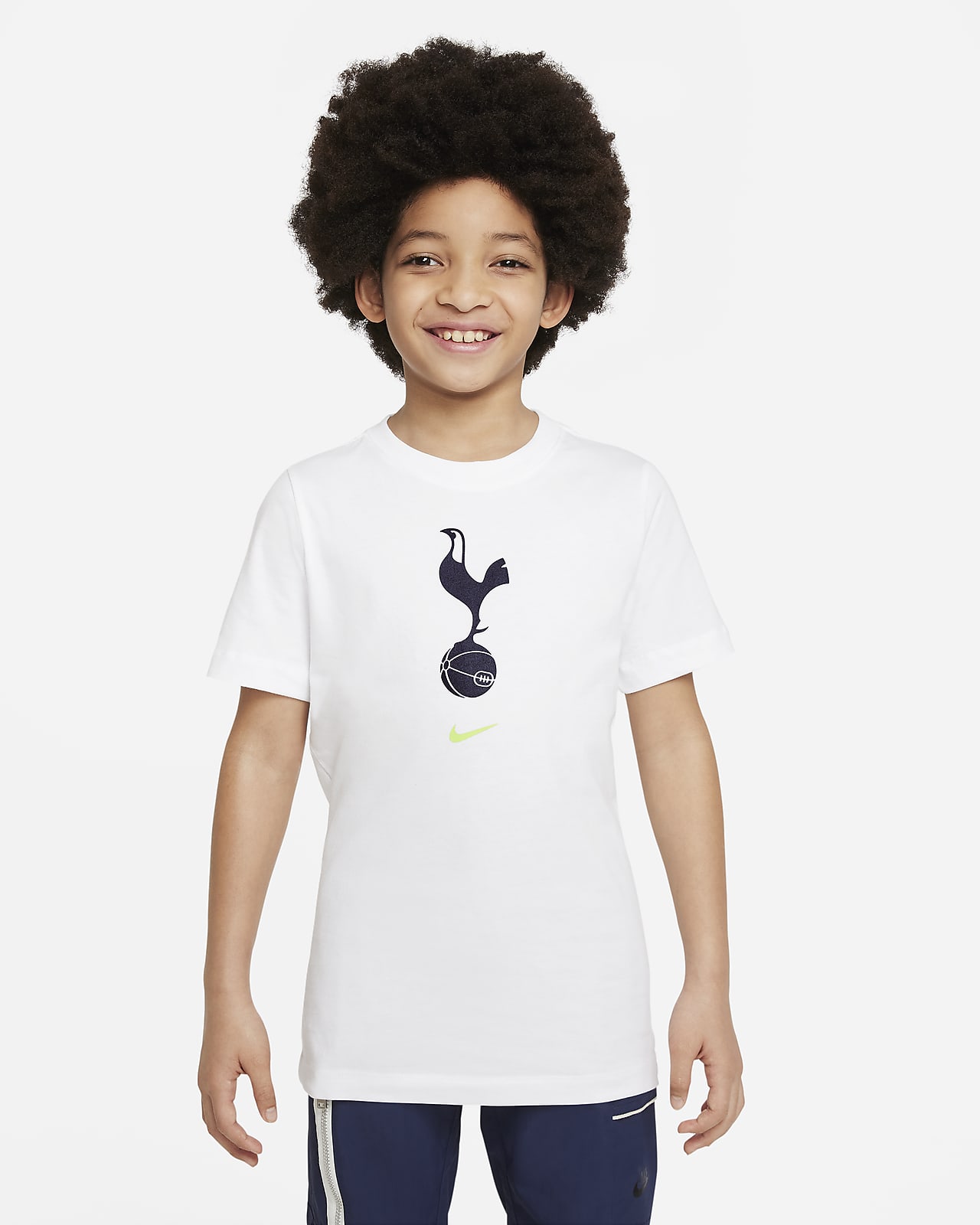 Tottenham Hotspur Crest Older Kids' Football T-Shirt