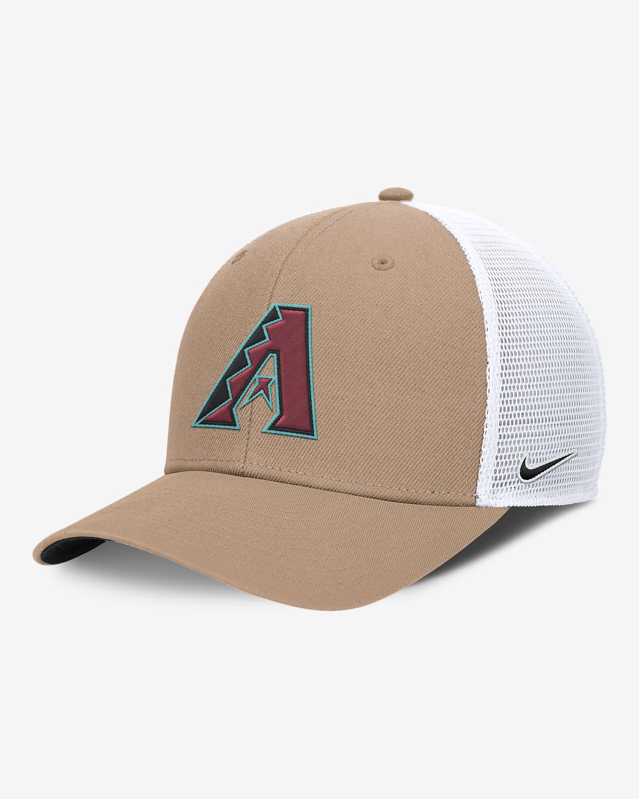 Arizona Diamondbacks Hemp Rise Men's Nike MLB Trucker Adjustable Hat