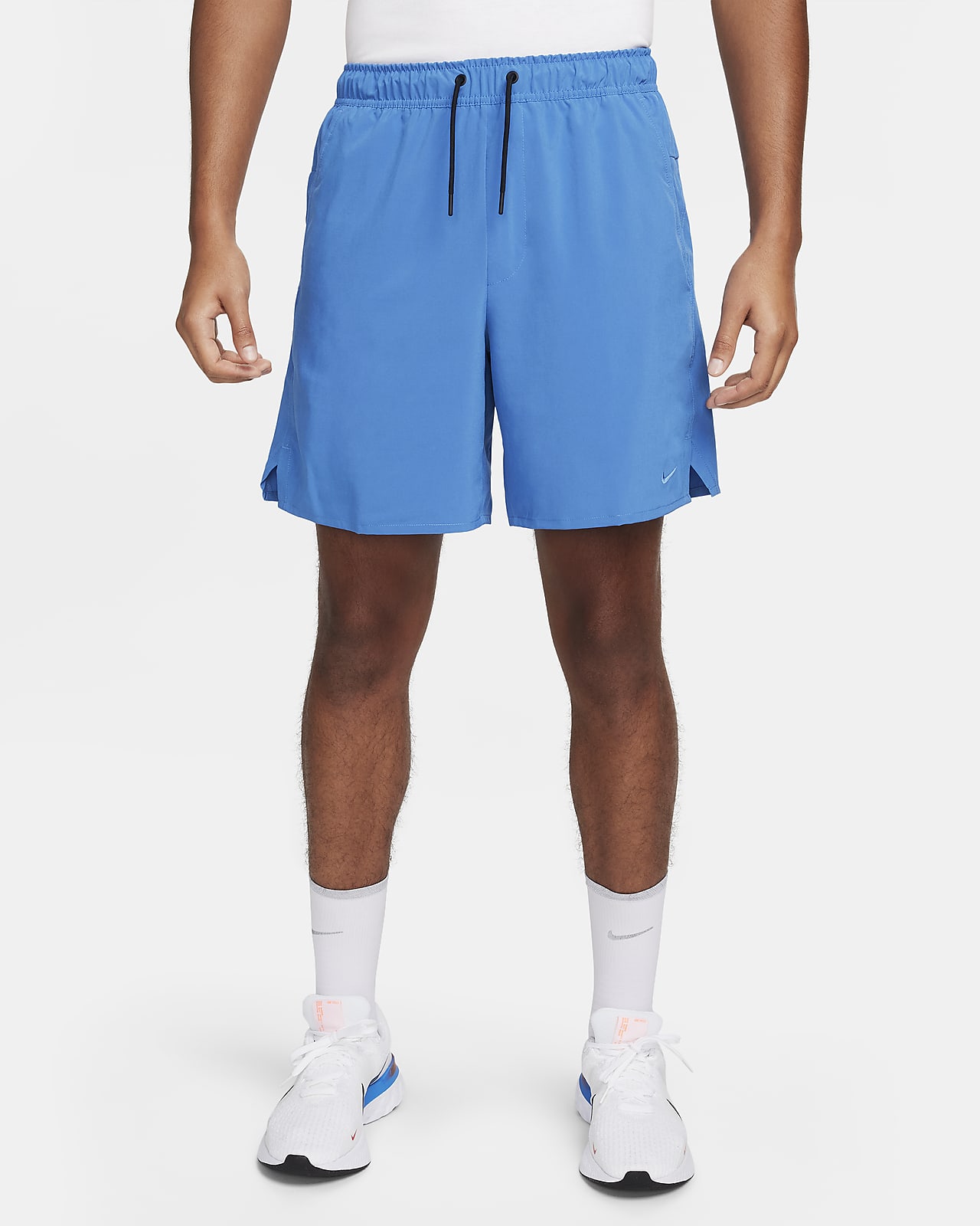 Alsidige Nike Unlimited-Dri-FIT-shorts (18 cm) uden for til mænd