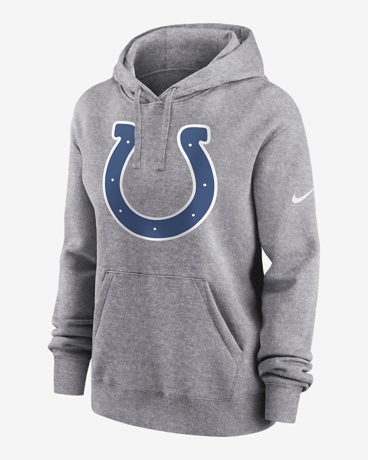 Nike Logo Club (NFL Indianapolis Colts) Women's Pullover Hoodie