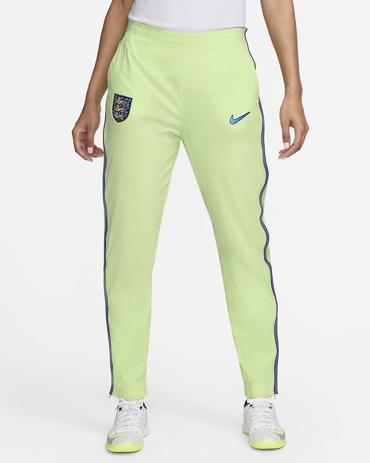 Dámské tkané fotbalové kalhoty Anglie