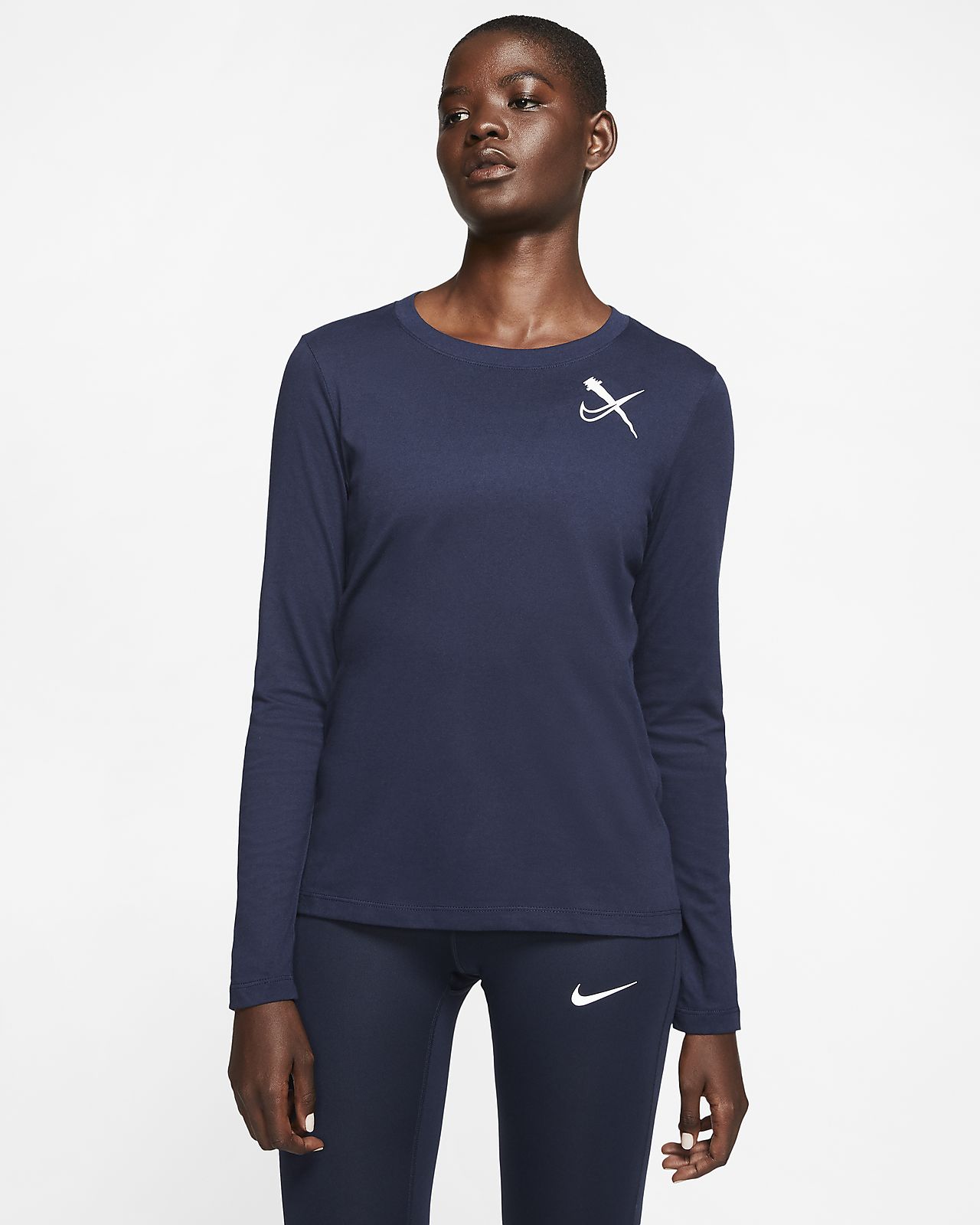 women's nike long sleeve workout shirts