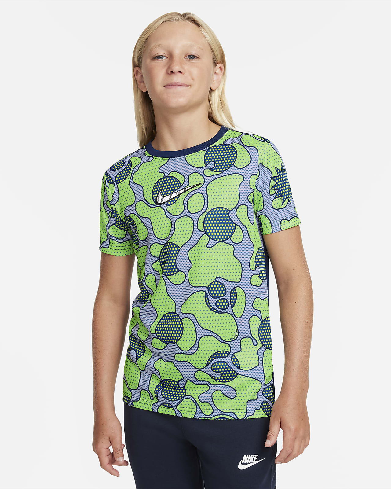 Ποδοσφαιρική μπλούζα Nike Dri-FIT για μεγάλα παιδιά