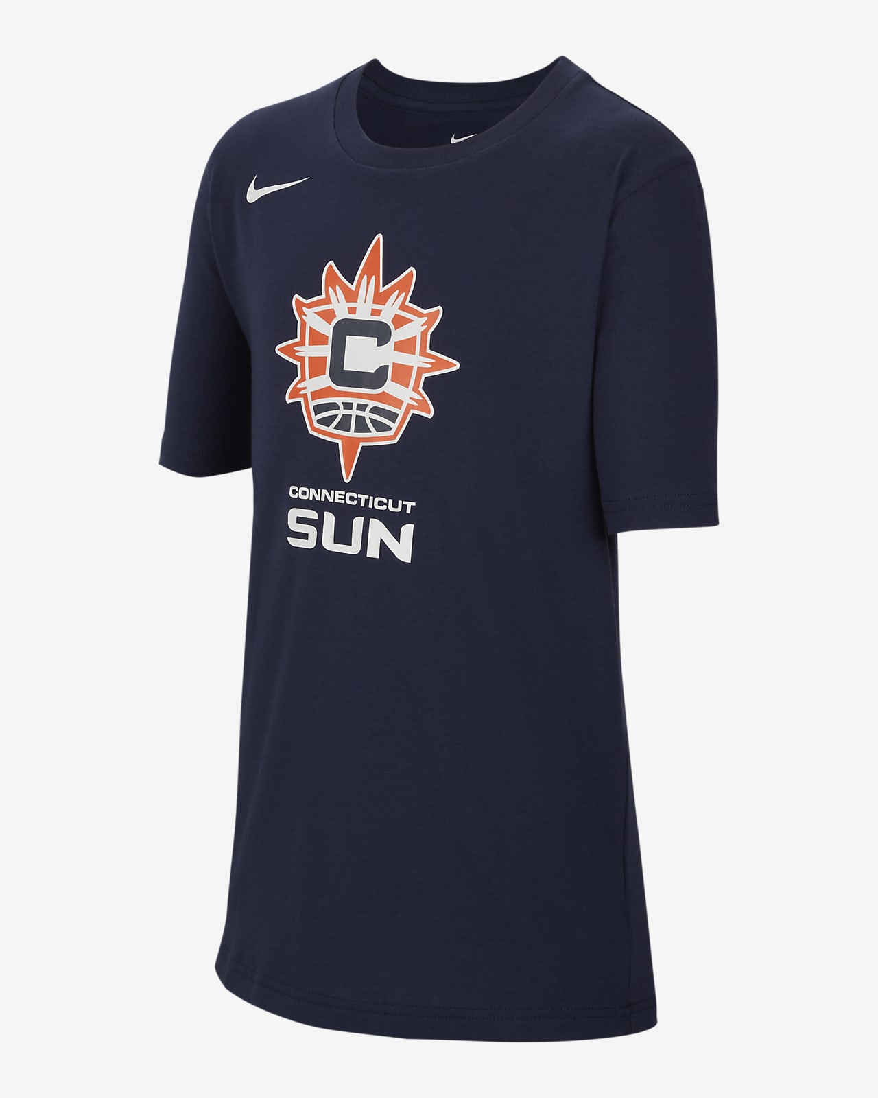 Playera Nike WNBA para niños talla grande Connecticut Sun