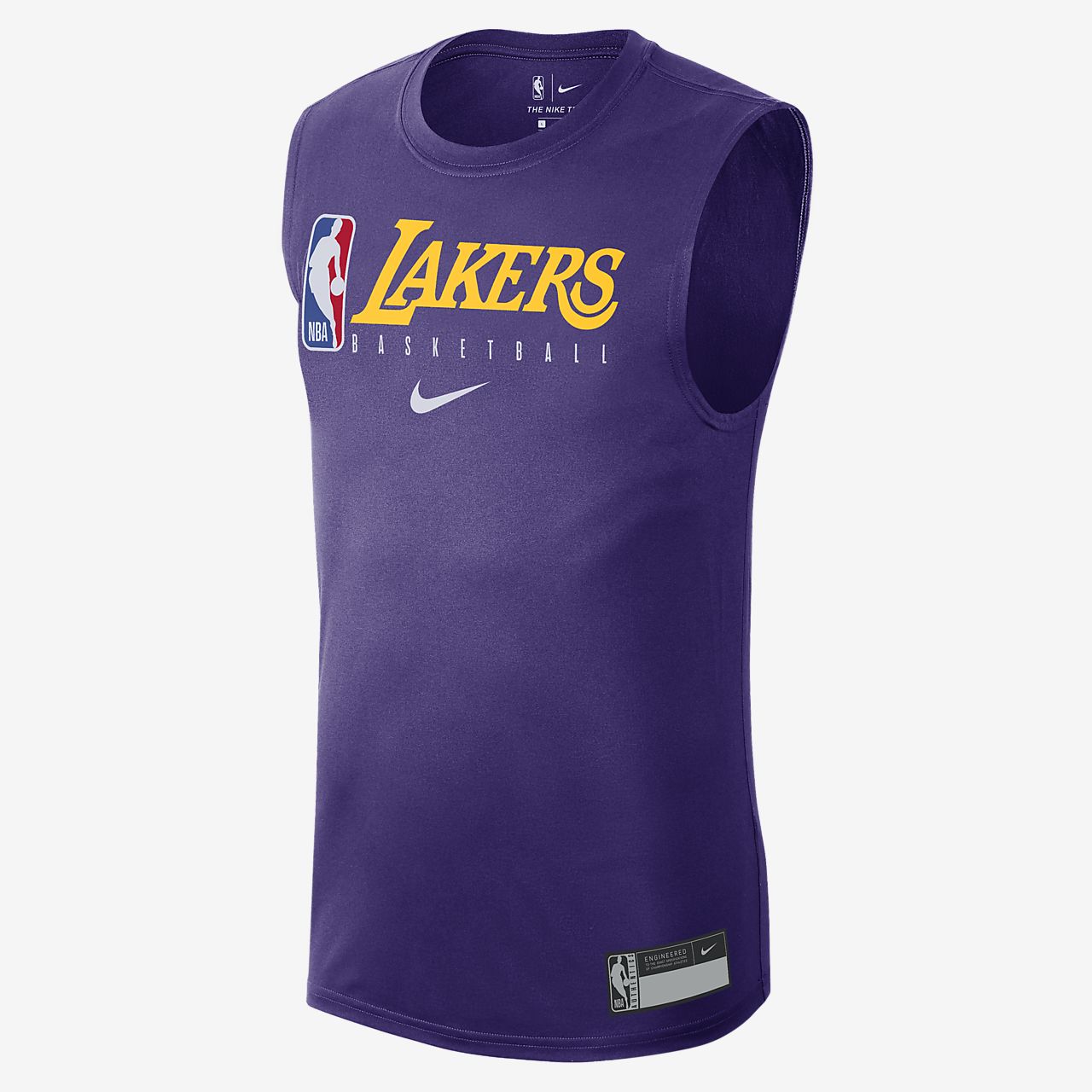 lakers nike practice shirt