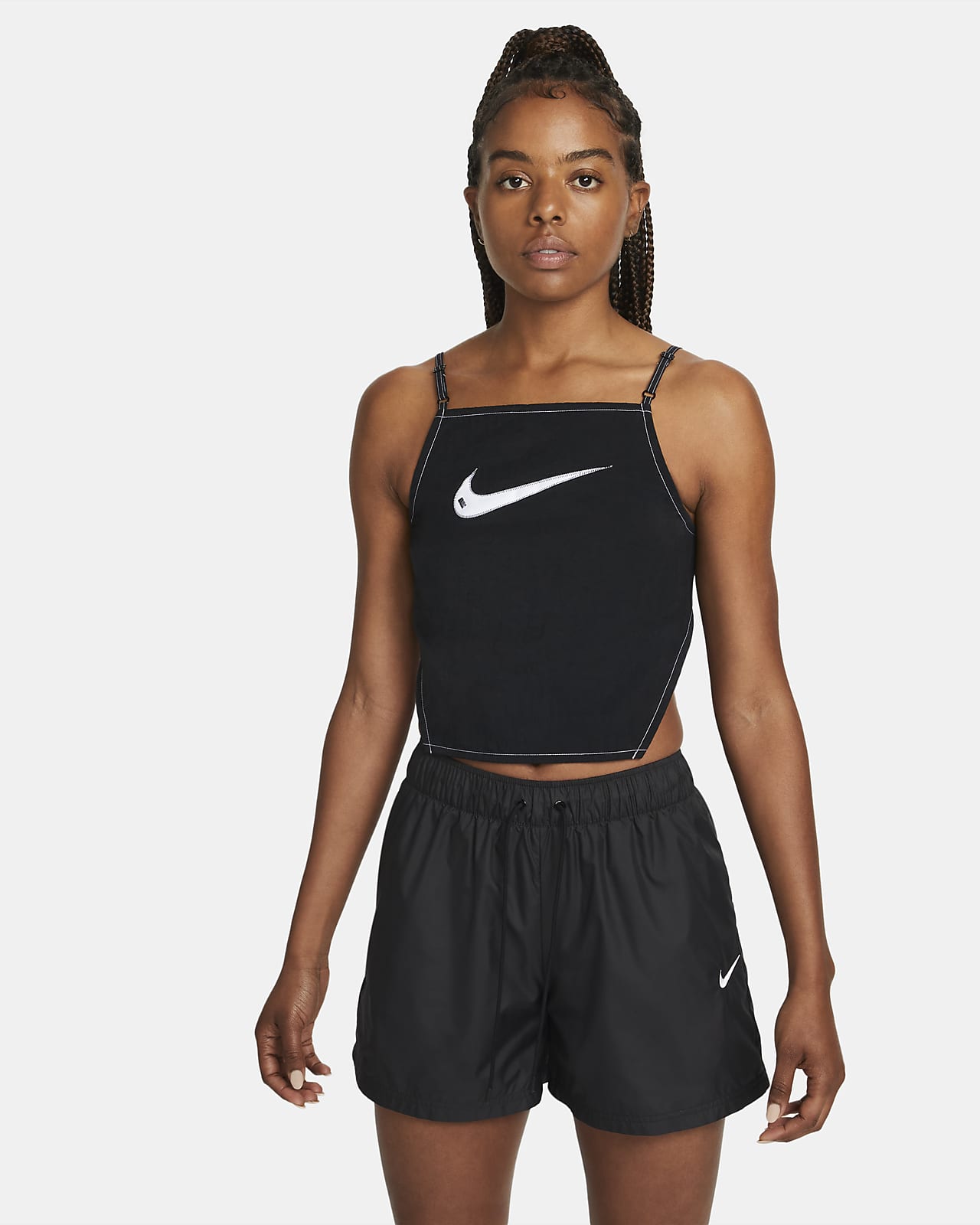 Nike Sportswear Swoosh Women's Cropped Cami Tank. Nike IL