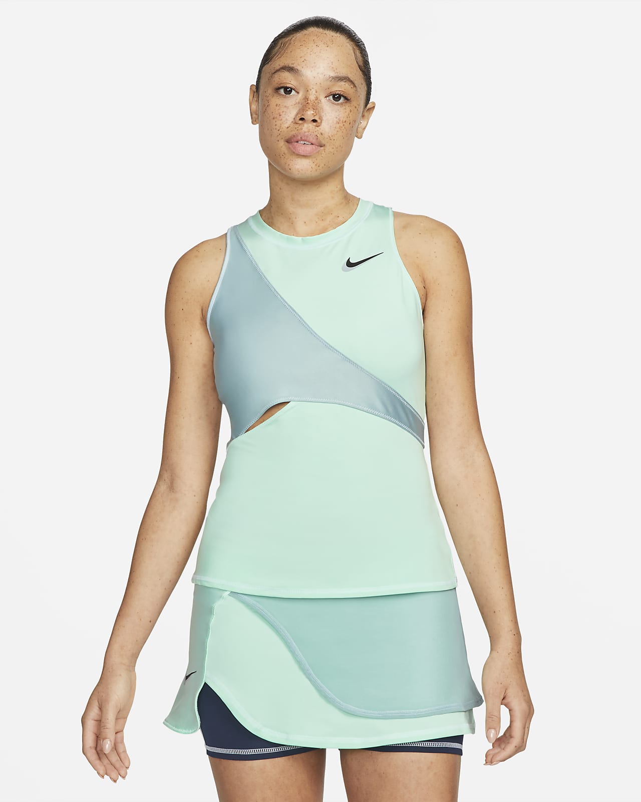 Camiseta de tirantes de tenis para mujer NikeCourt Dri-FIT Slam