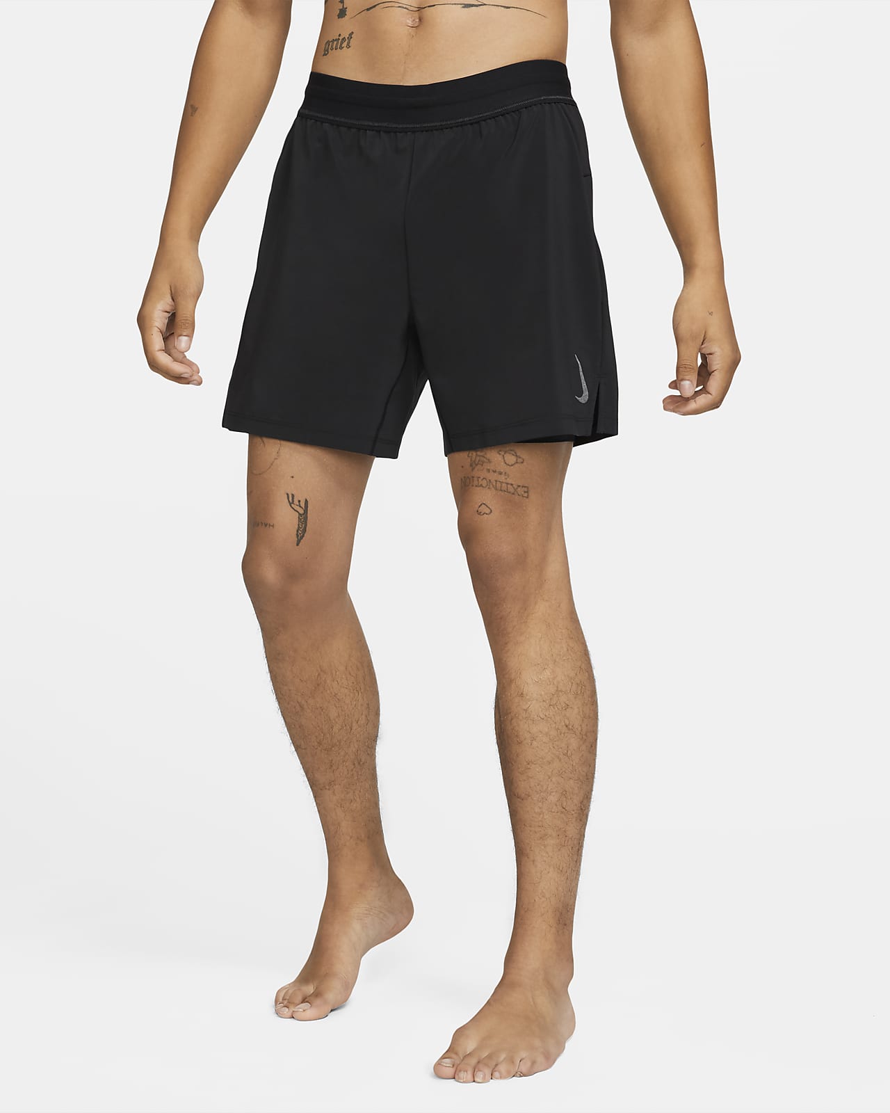 Nike Yoga 2 az 1-ben férfi rövidnadrág