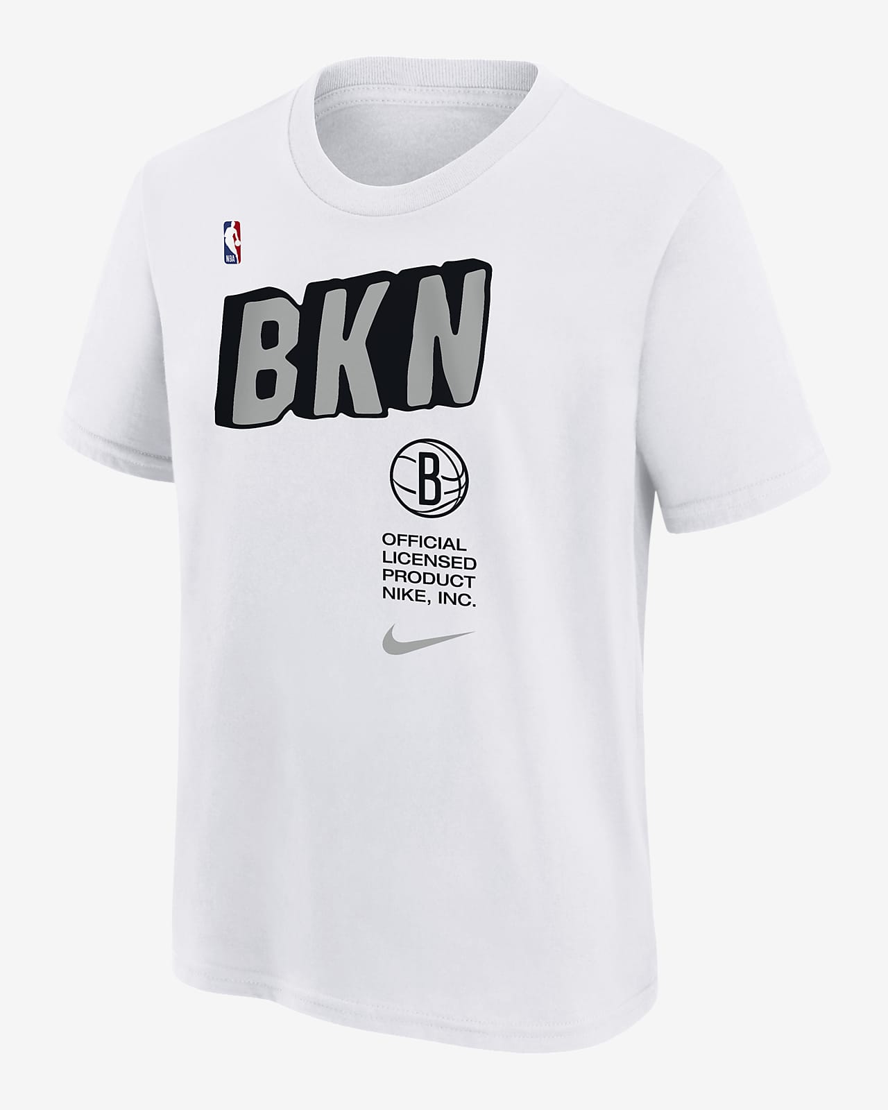 Brooklyn Nets Older Kids' (Boys') Nike NBA T-Shirt