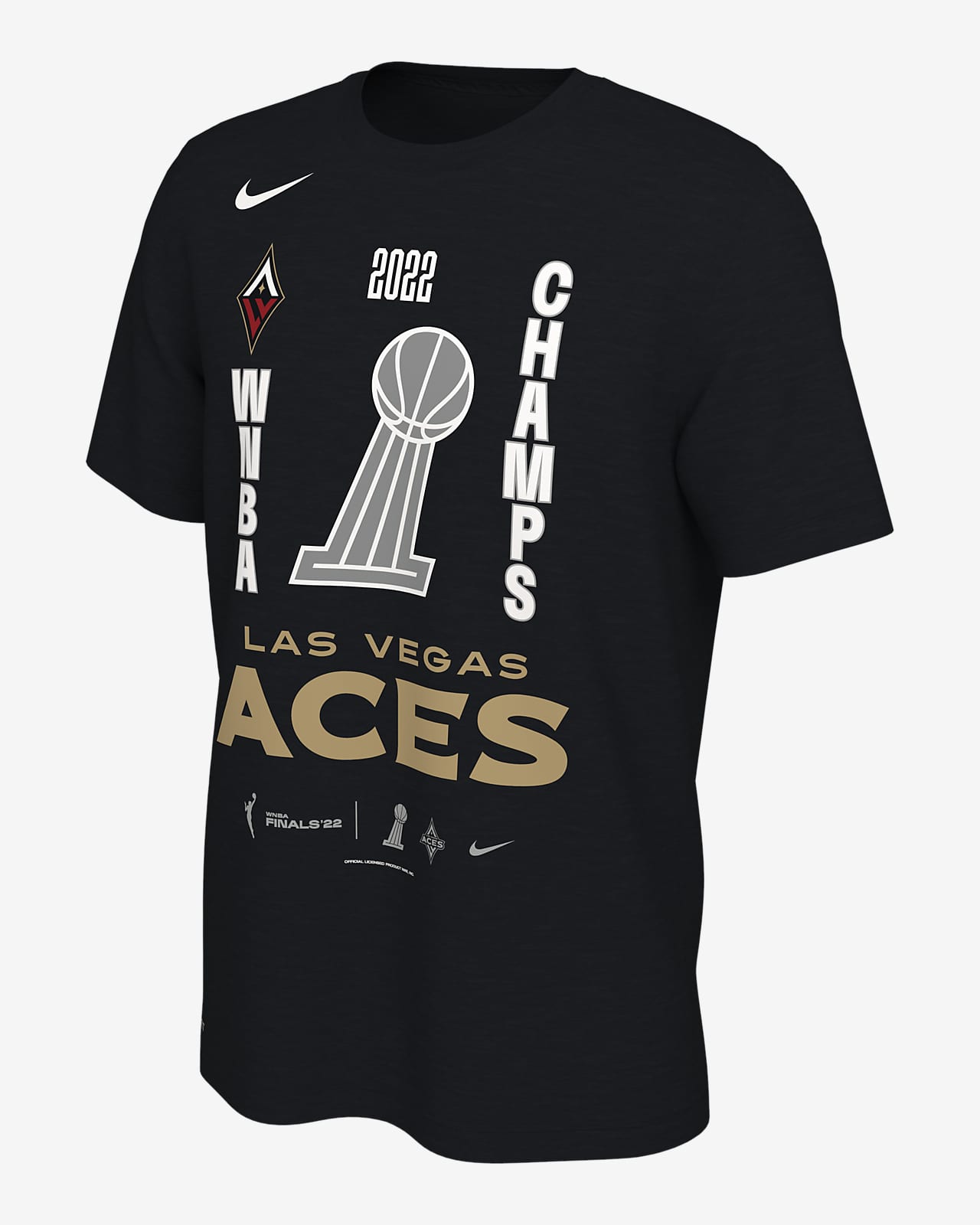 Playera Nike WNBA para hombre Las Vegas Aces
