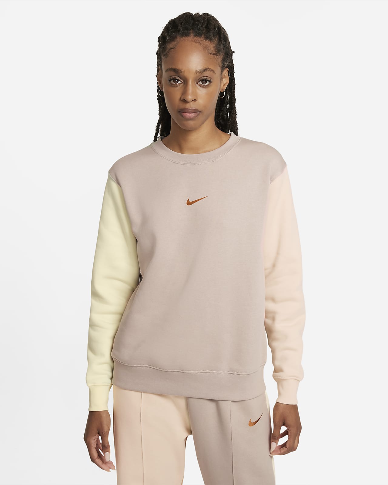 Nike Sportswear Swoosh Damen-Rundhalsshirt