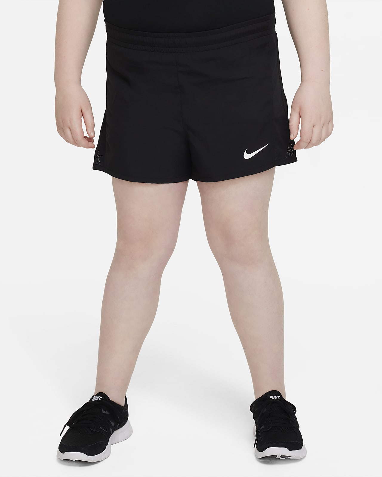 Nike Dri-FIT Big Kids' (Girls') Running Shorts (Extended Size)