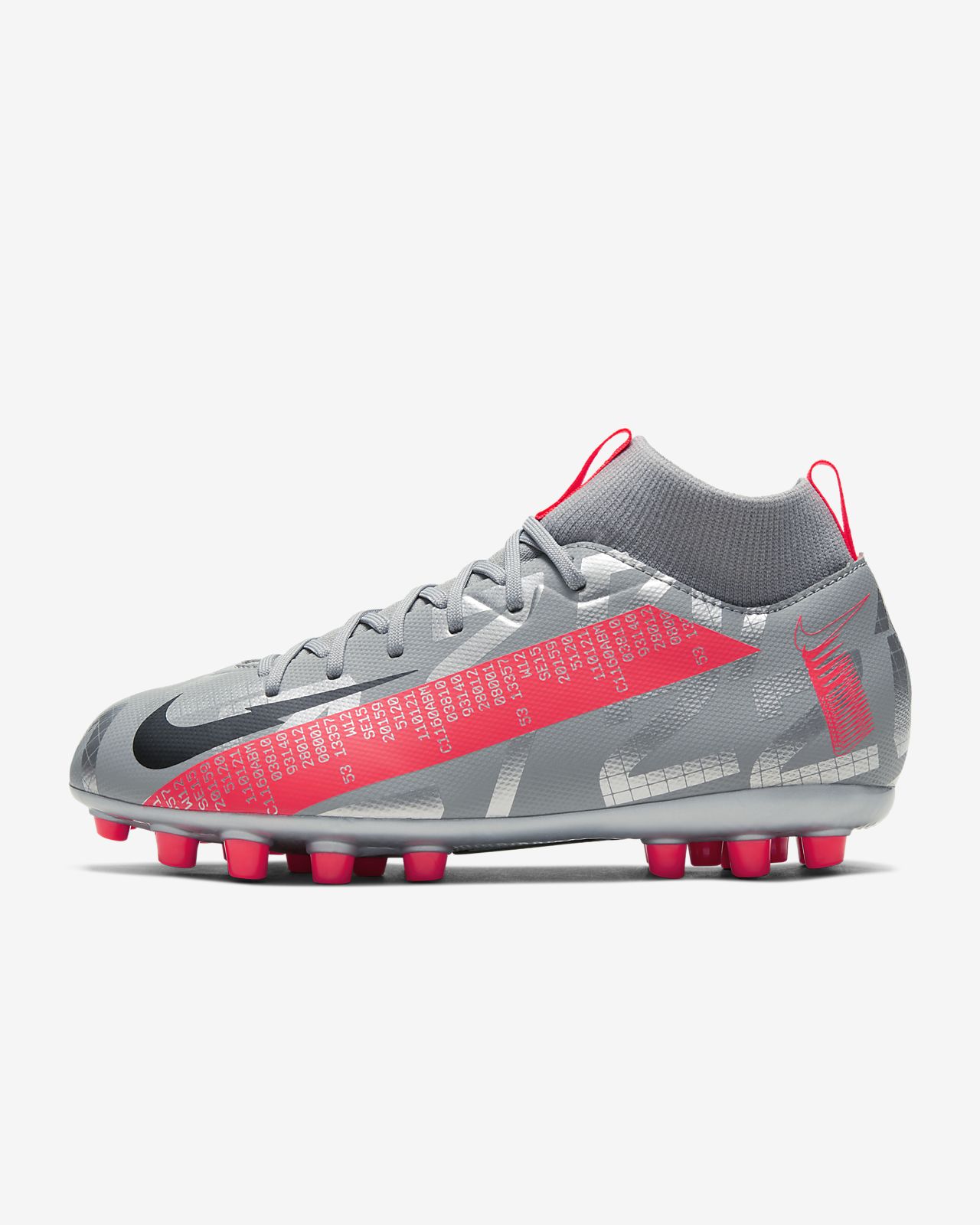 NIKE JR SUPERFLY X 6 ACADEMY GS TF White cool gray.