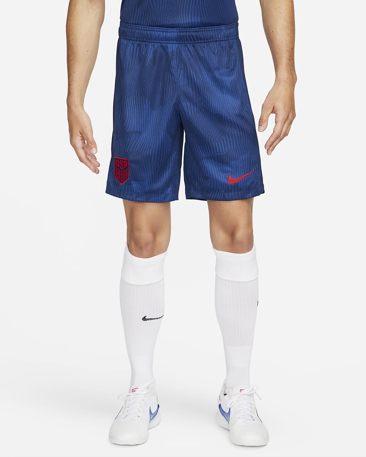 Shorts de fútbol Nike Dri-FIT de EE. UU. visitante 2022/23 Stadium para hombre