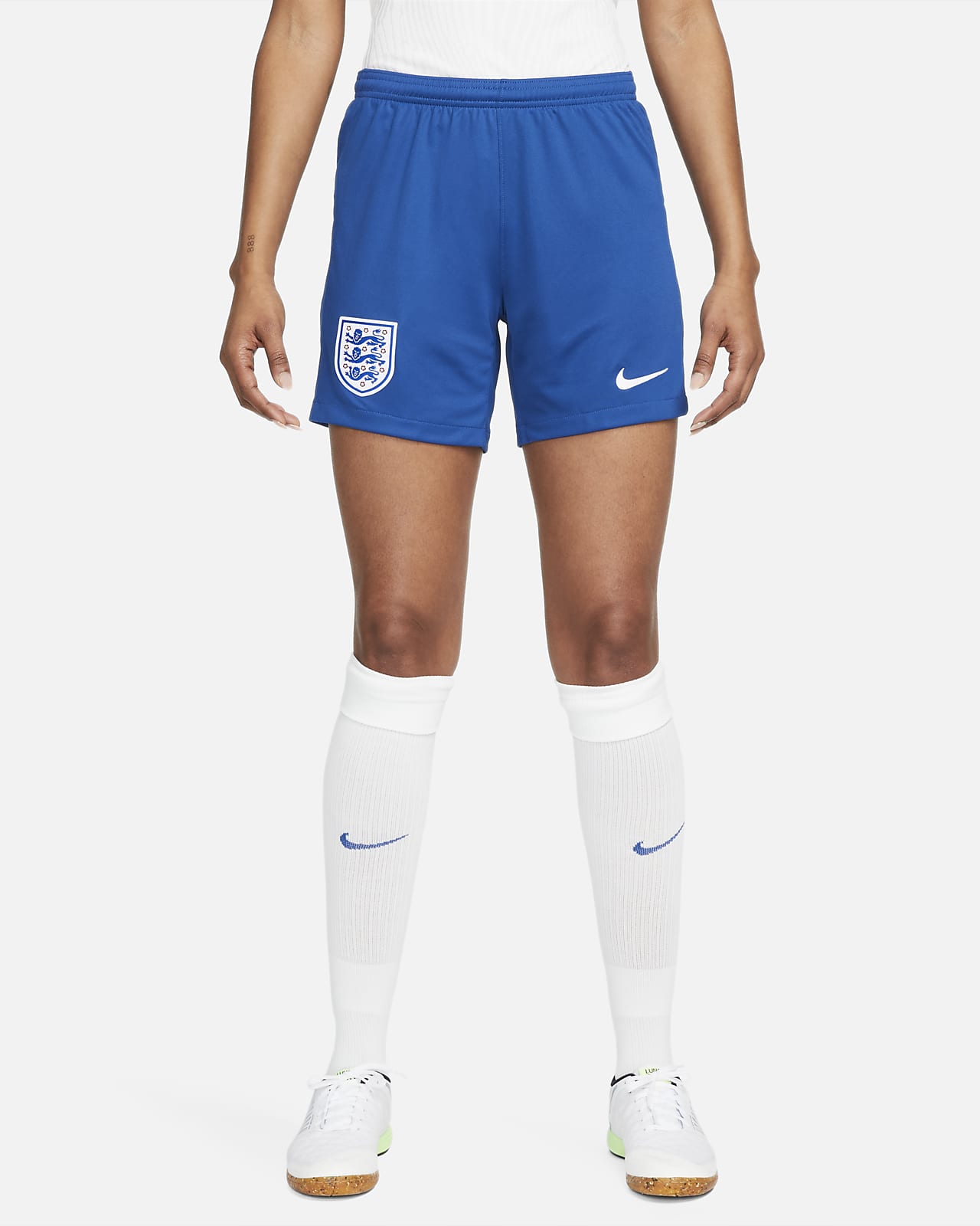 Short de foot Nike Dri-FIT Angleterre 2023 Stadium Domicile pour femme
