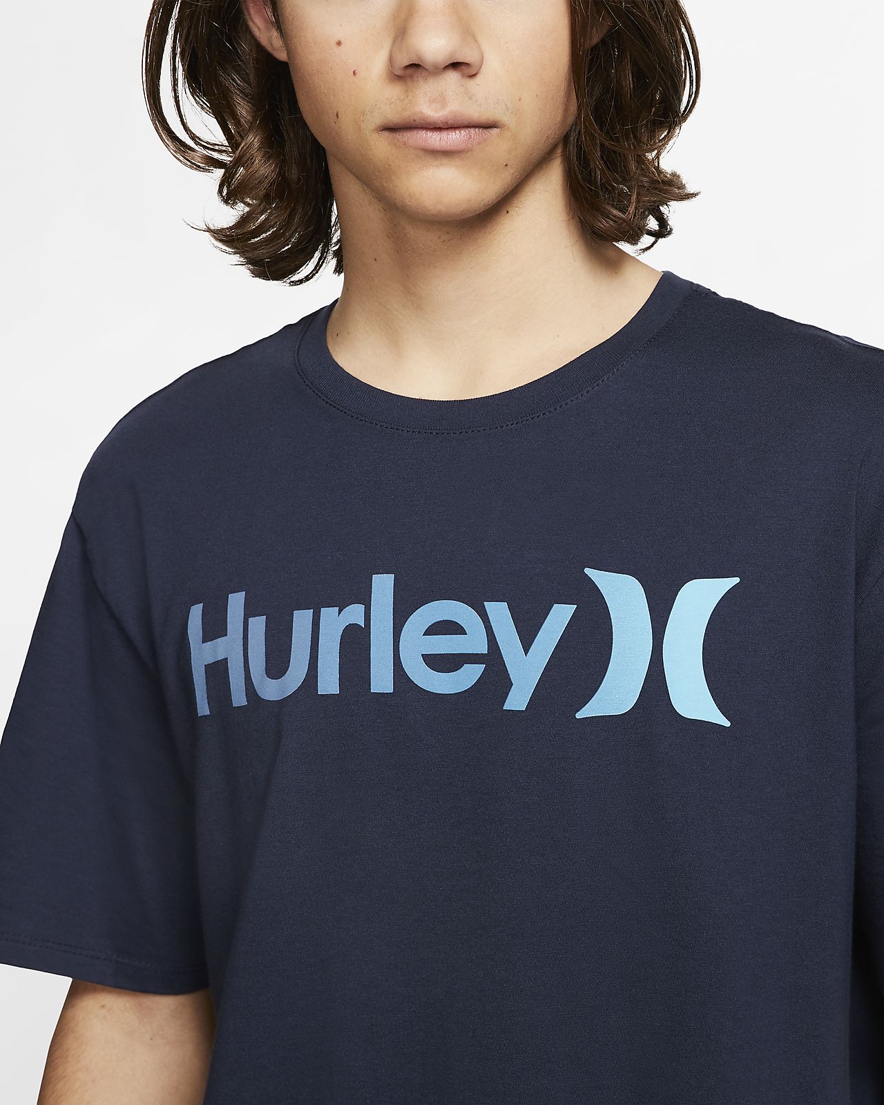 Blue Hurley One and Only Color Premium Short Sleeve Tee M