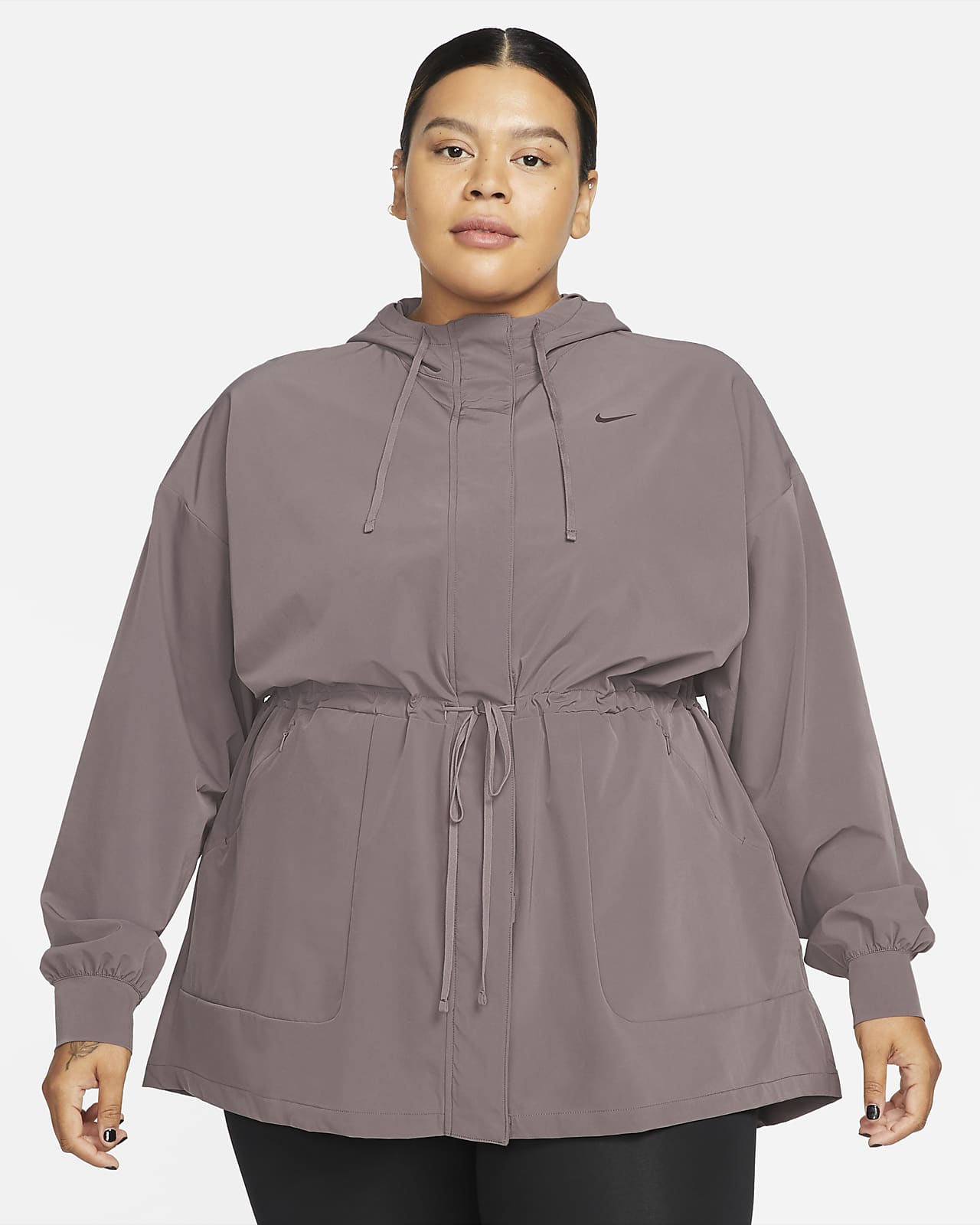 Nike Dri-FIT Bliss Luxe Women's Anorak Jacket (Plus Size)
