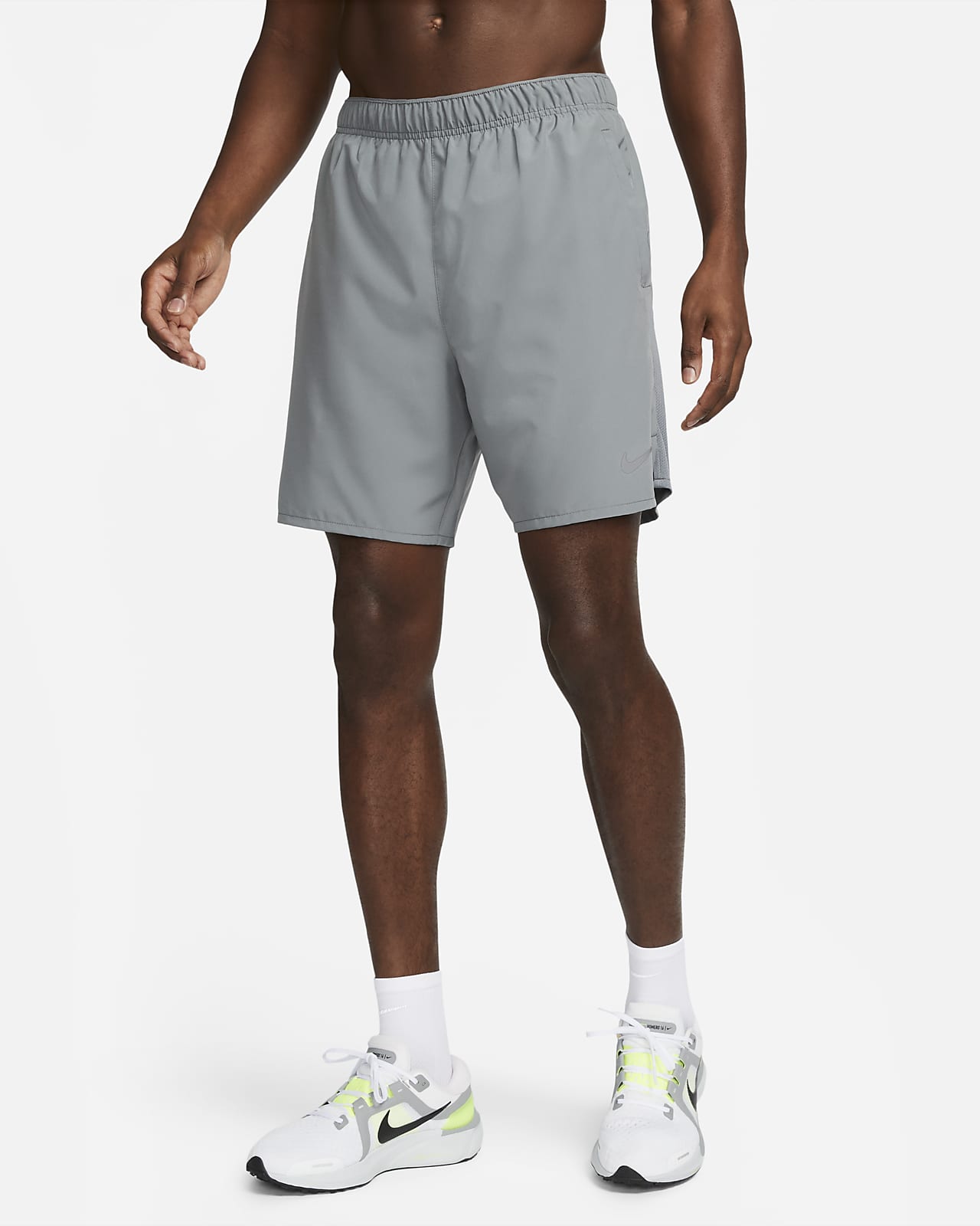 Nike Challenger Dri-FIT 18 cm 2'si 1 Arada Erkek Koşu Şortu
